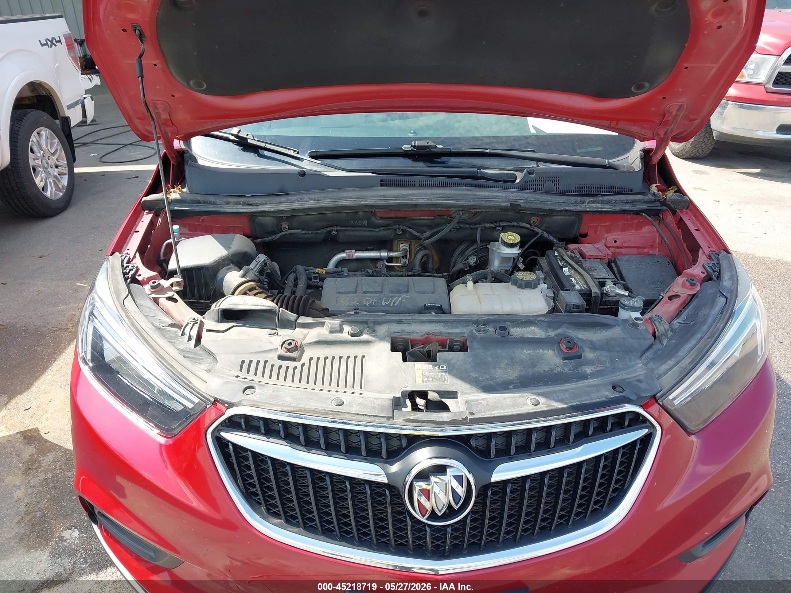 2020 Buick Encore Awd Preferred Red vin: KL4CJESB7LB032730