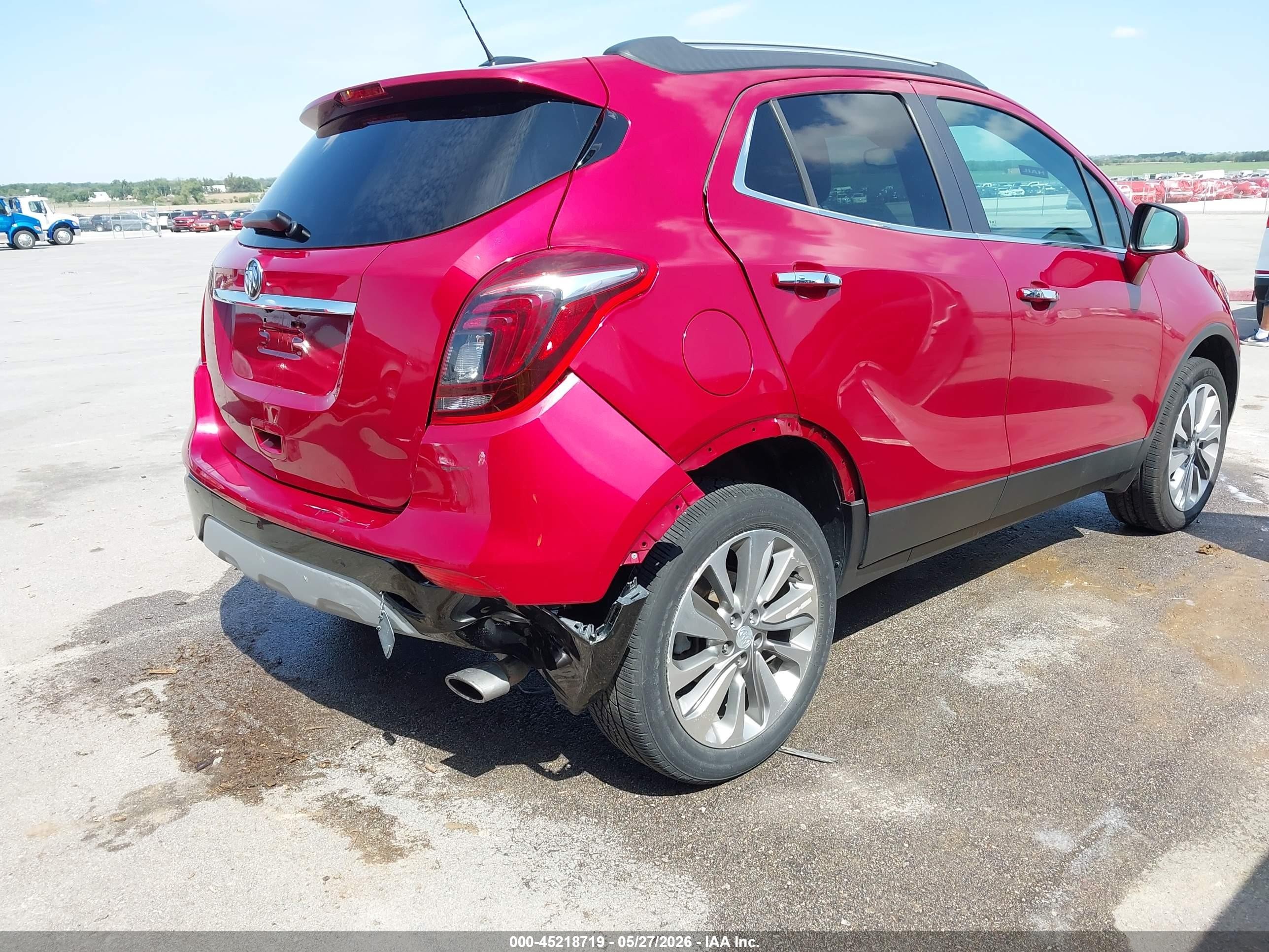 2020 Buick Encore Awd Preferred Red vin: KL4CJESB7LB032730