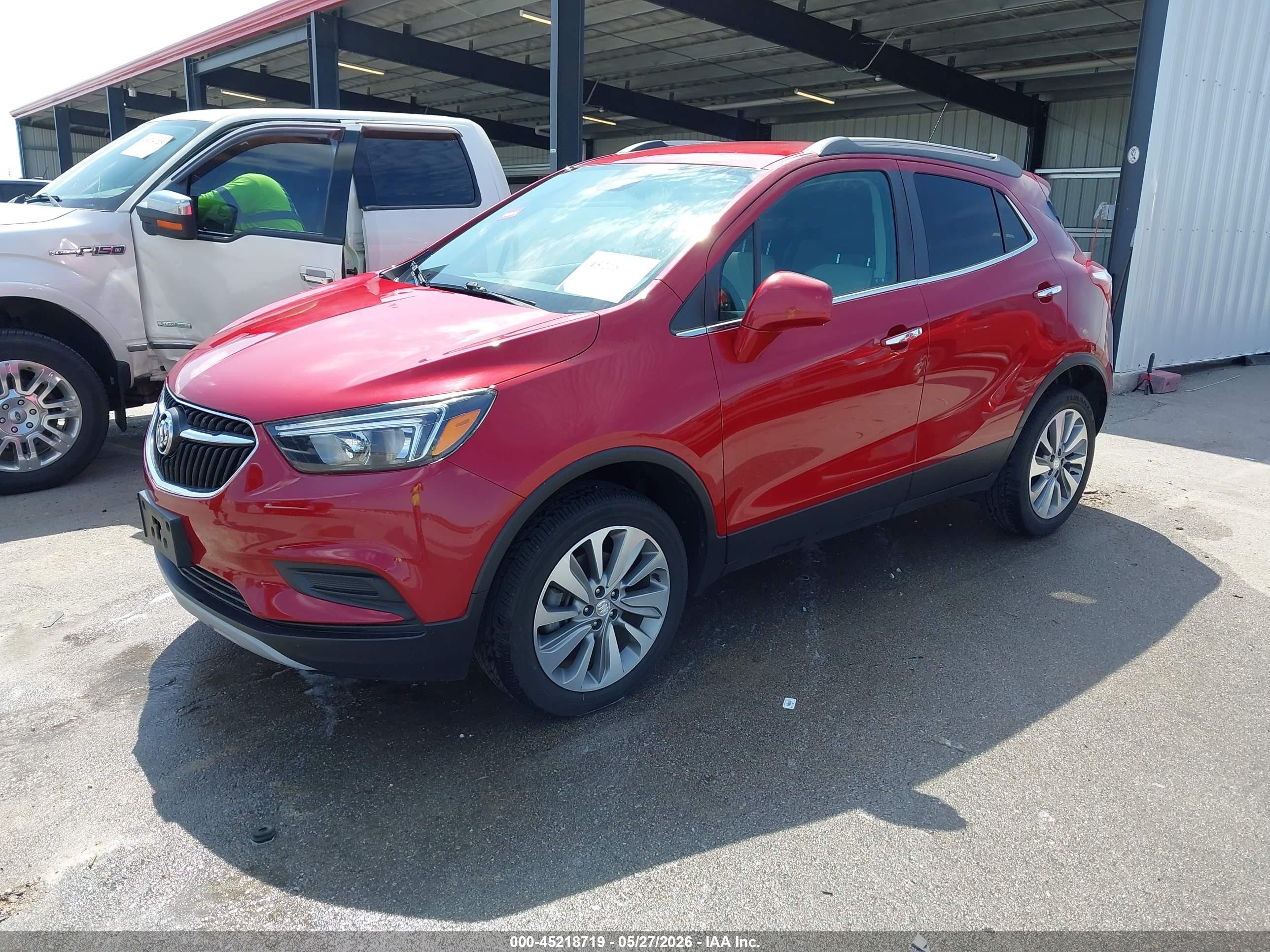 2020 Buick Encore Awd Preferred Red vin: KL4CJESB7LB032730