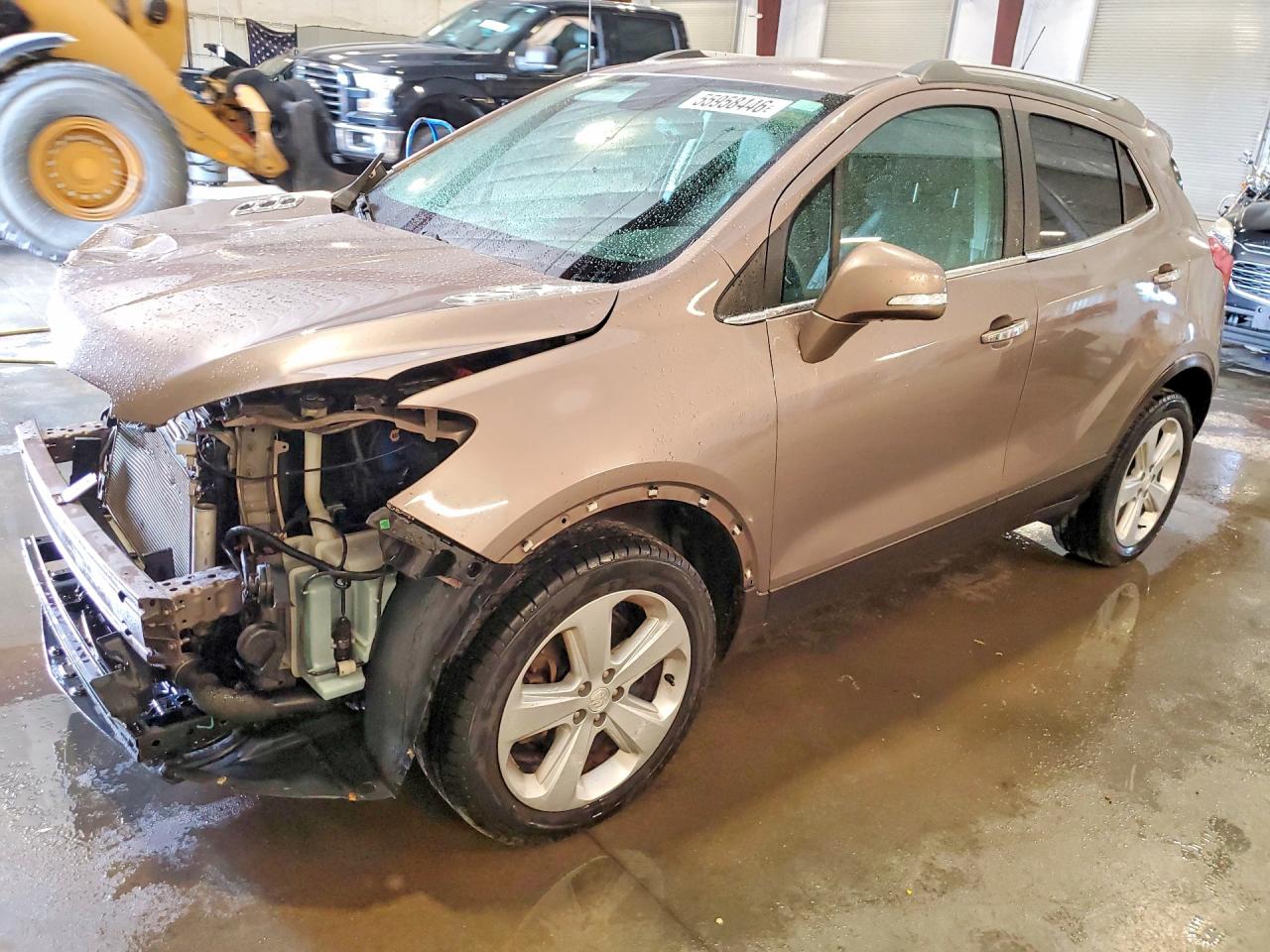 2014 Buick Encore Brown vin: KL4CJESB8EB519552