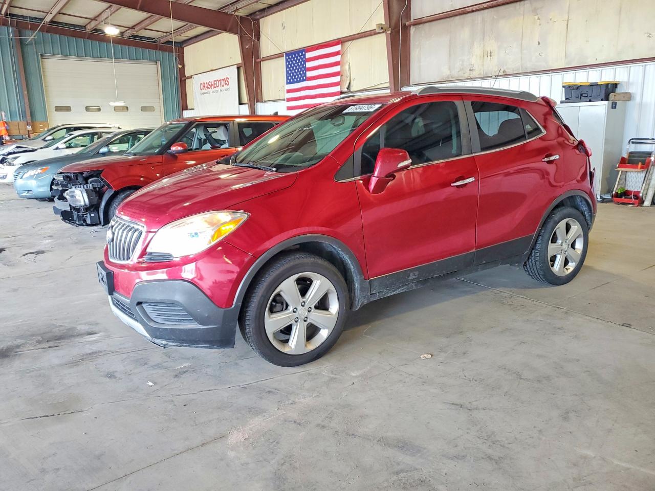 2015 Buick Encore Red vin: KL4CJESB8FB048794