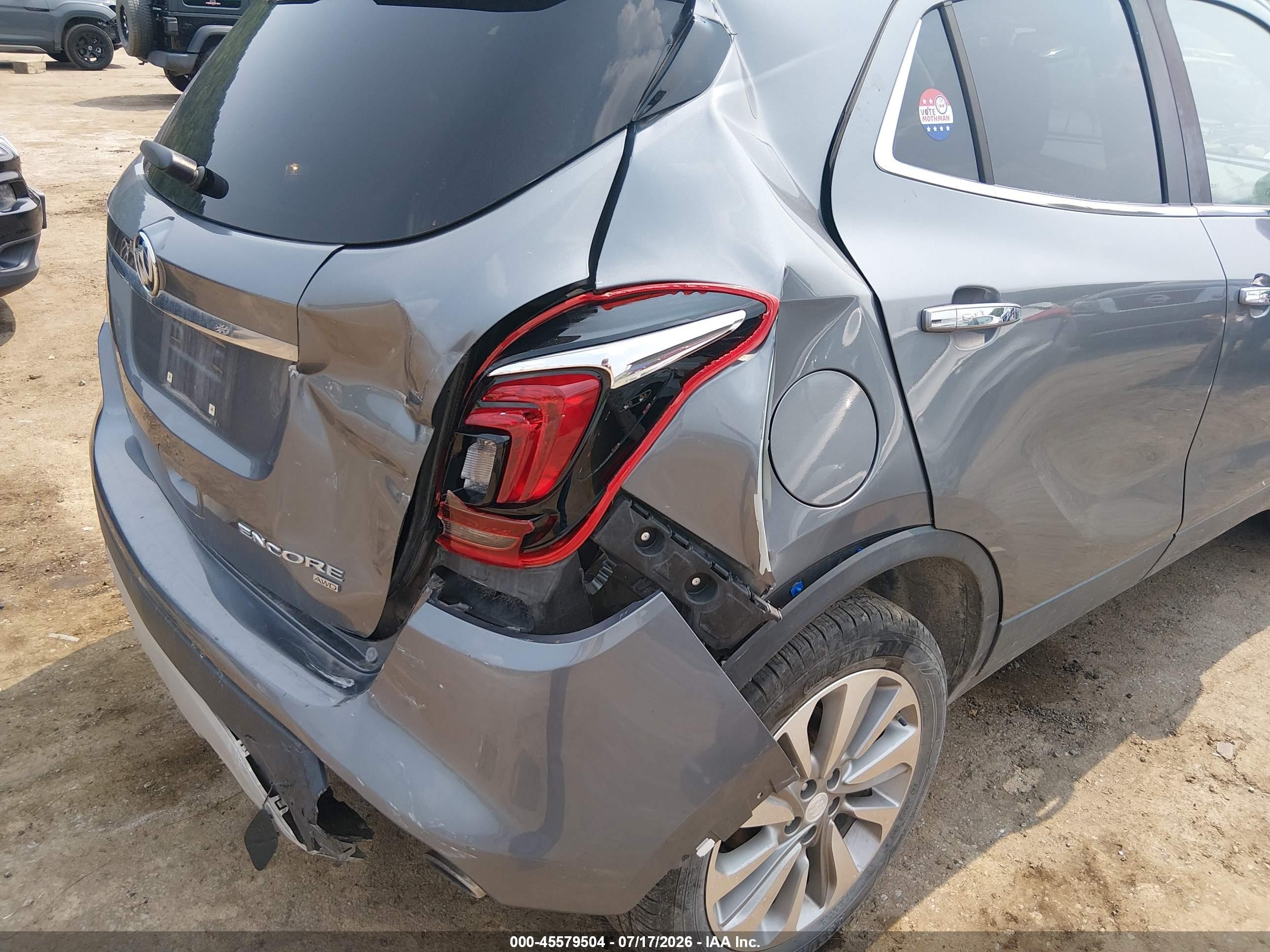 2020 Buick Encore Awd Preferred Gray vin: KL4CJESB8LB011966