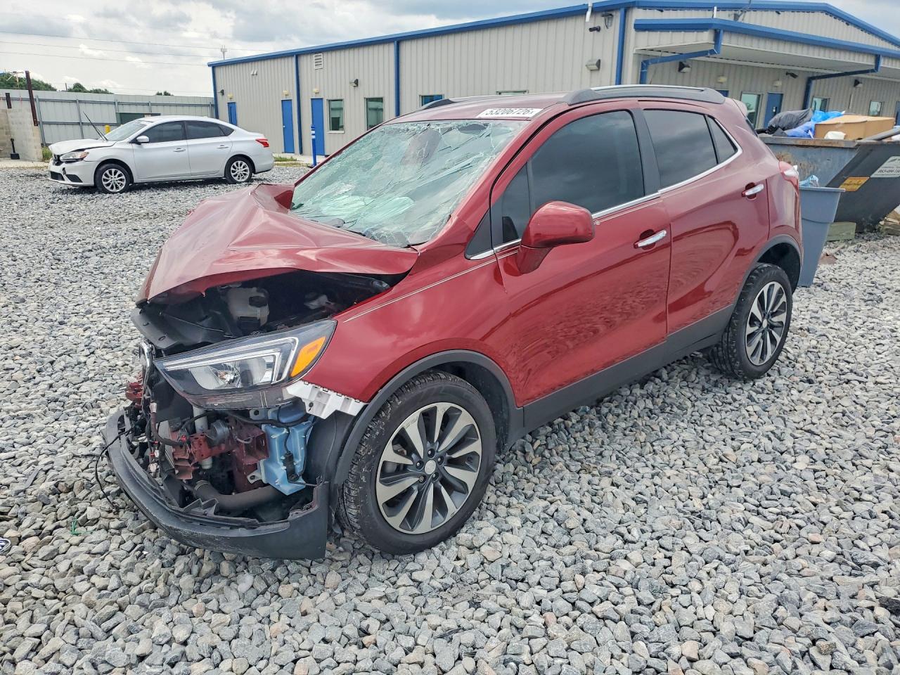 2021 Buick Encore Preferred Red vin: KL4CJESB8MB359364