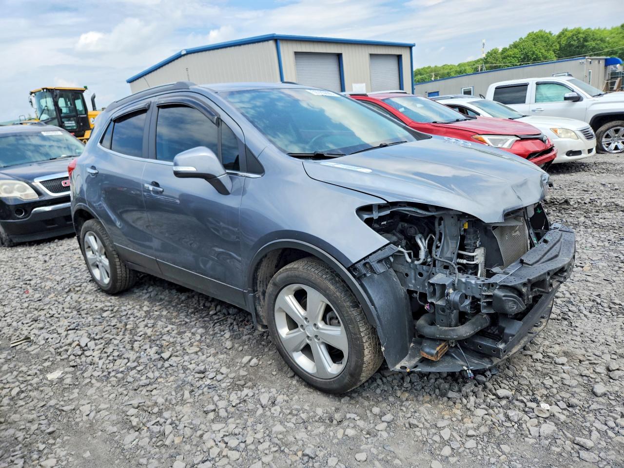 2015 Buick Encore Gray vin: KL4CJESB9FB085286