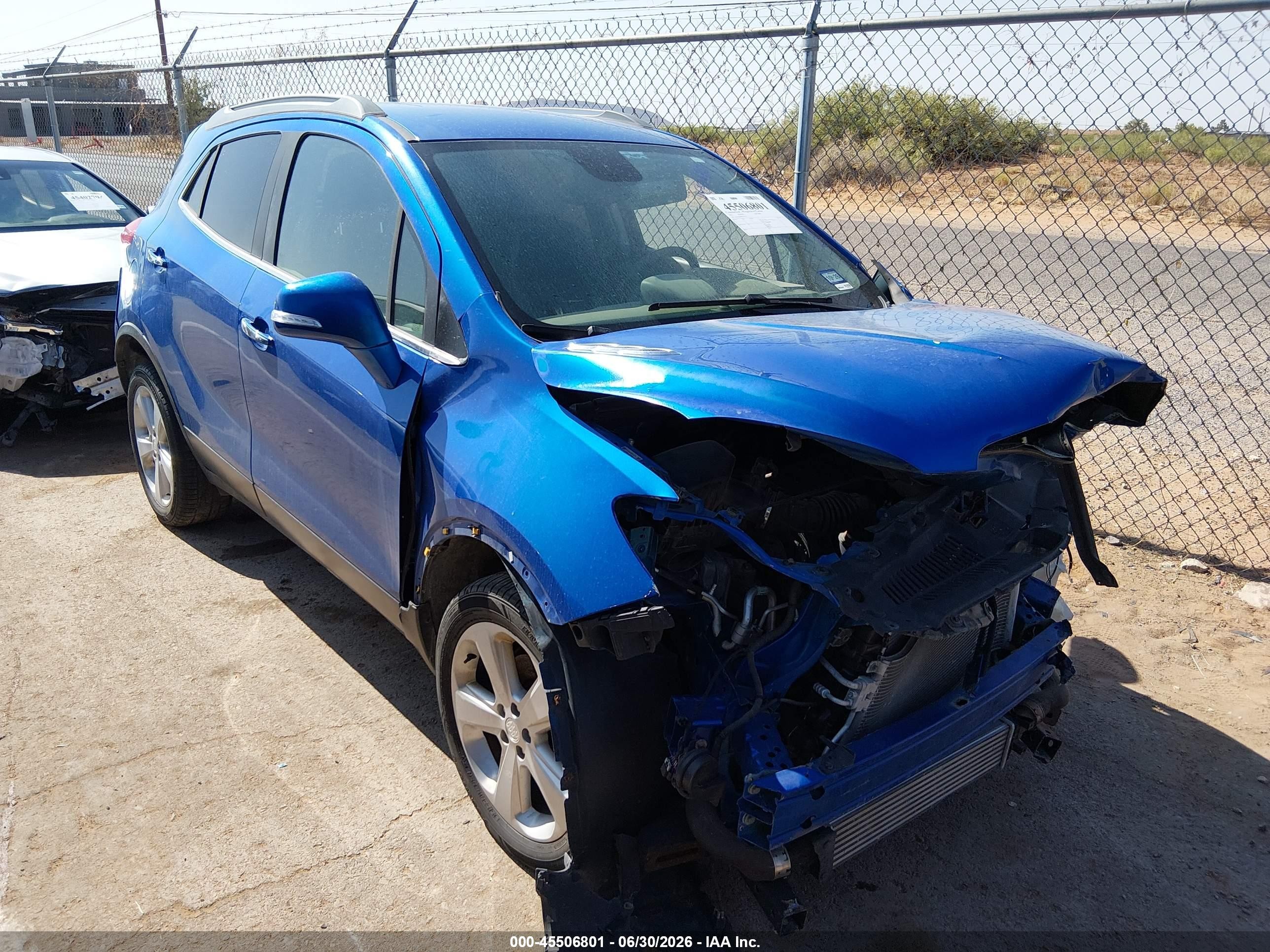 2015 Buick Encore   Blue vin: KL4CJESB9FB167339