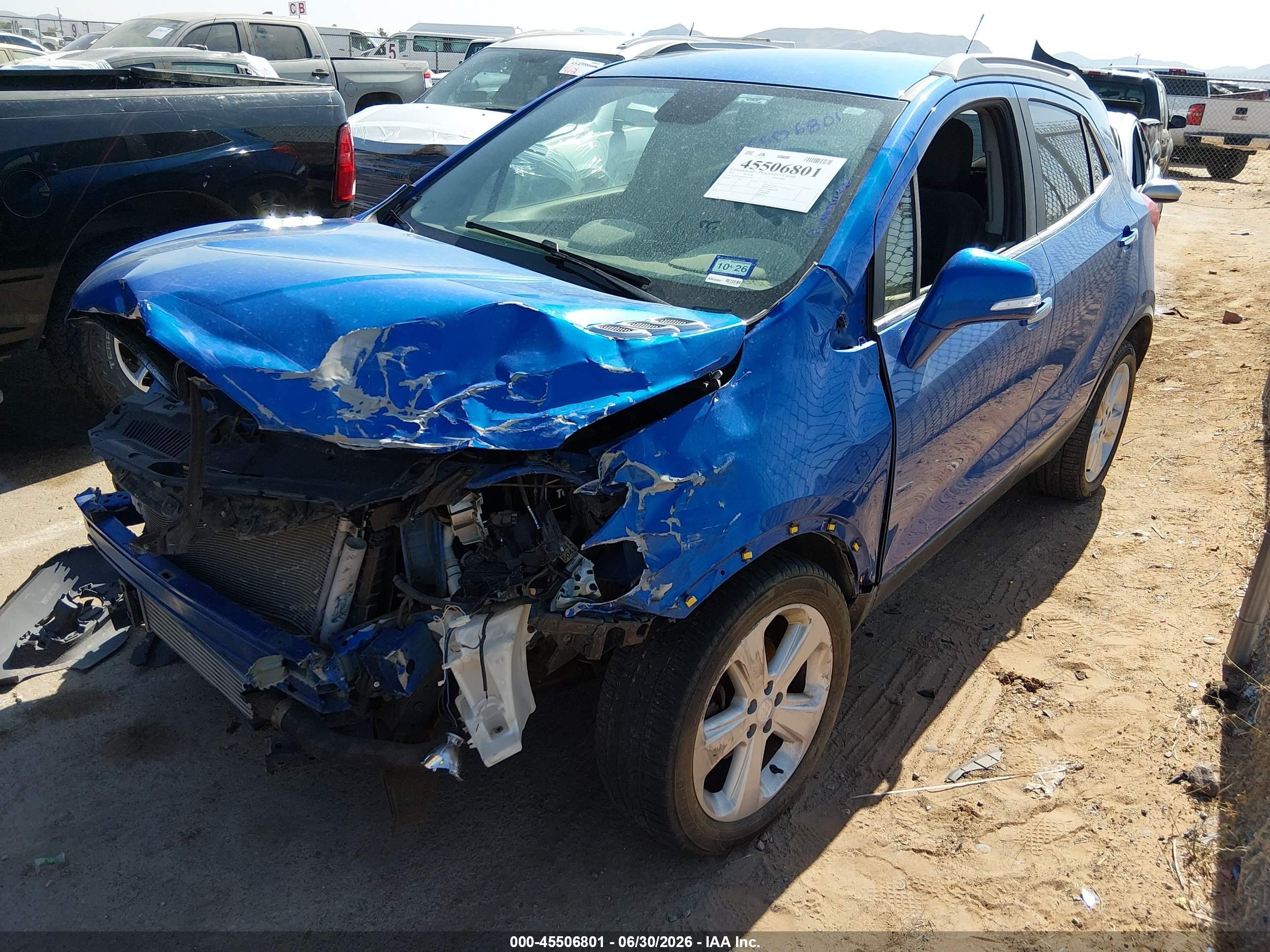 2015 Buick Encore   Blue vin: KL4CJESB9FB167339
