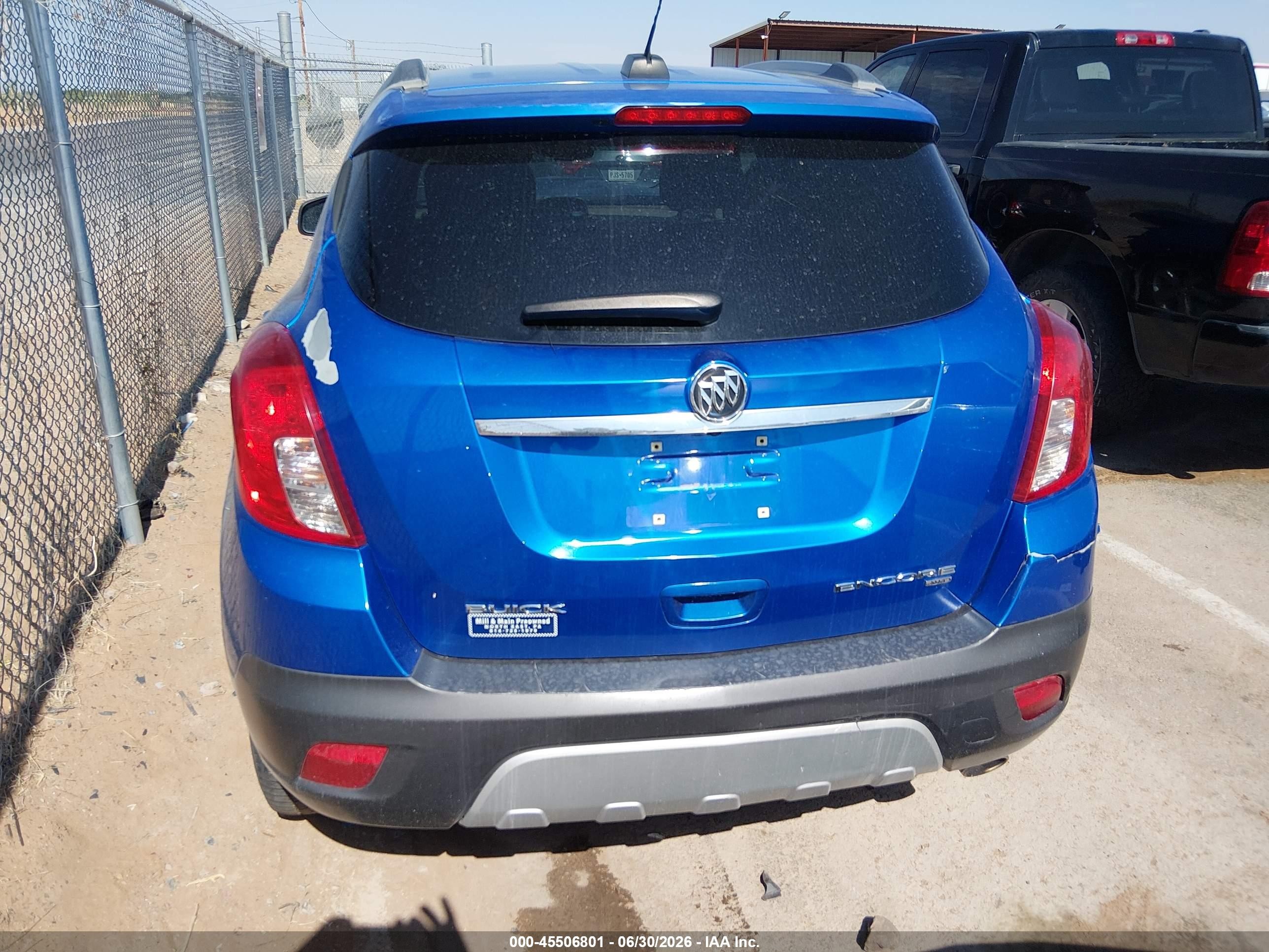 2015 Buick Encore   Blue vin: KL4CJESB9FB167339