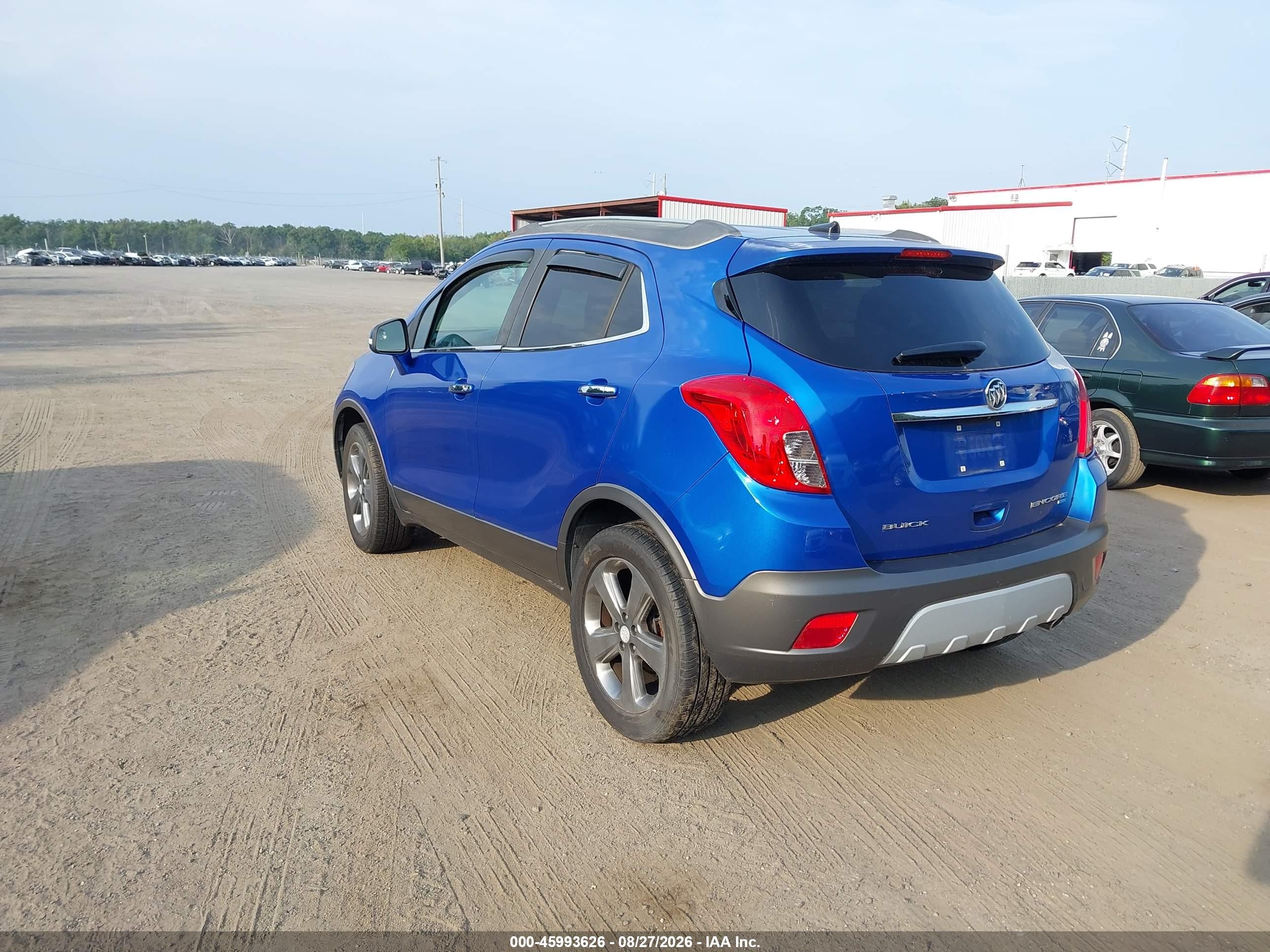 2014 Buick Encore   Blue vin: KL4CJESBXEB719610