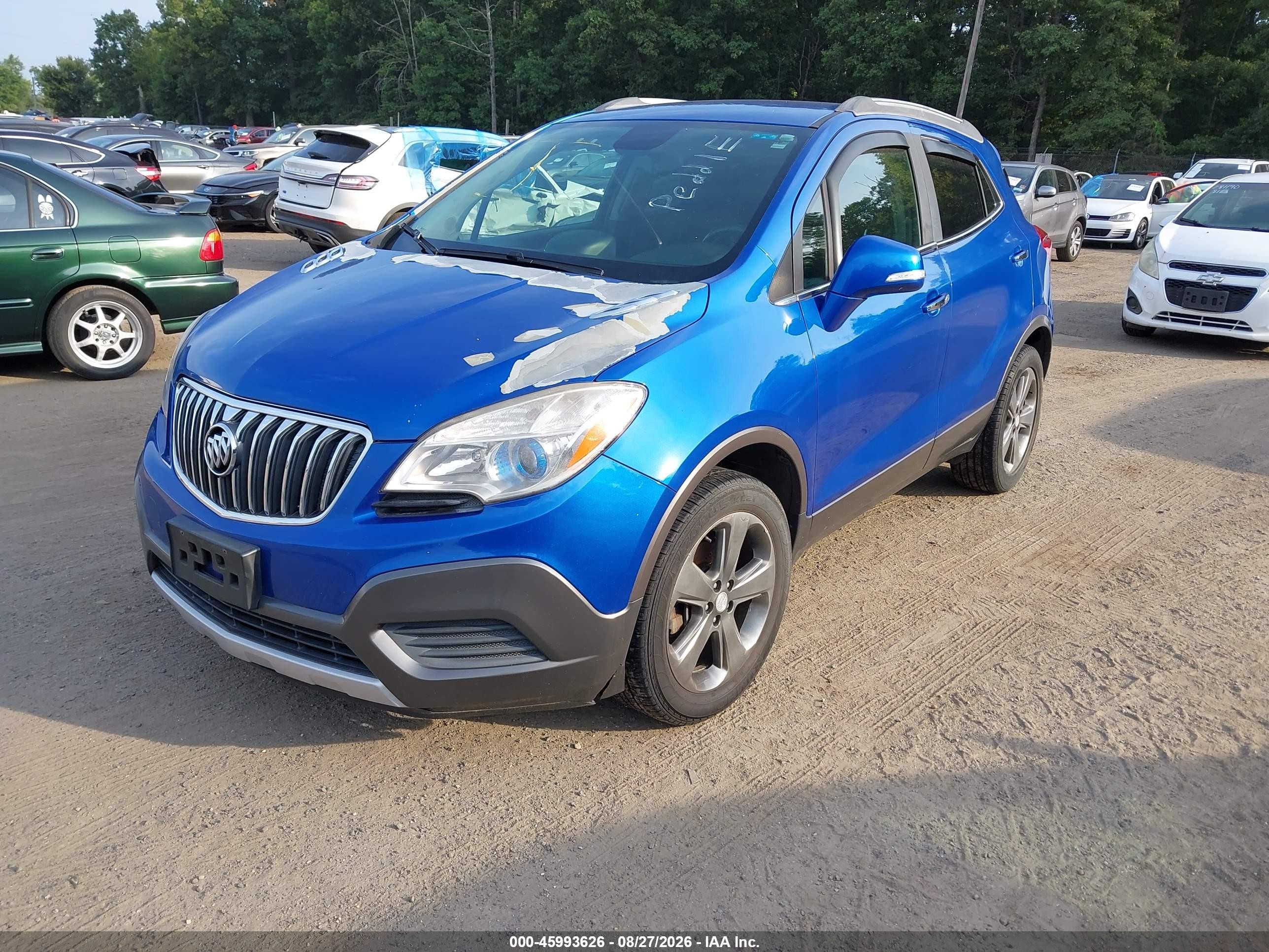 2014 Buick Encore   Blue vin: KL4CJESBXEB719610
