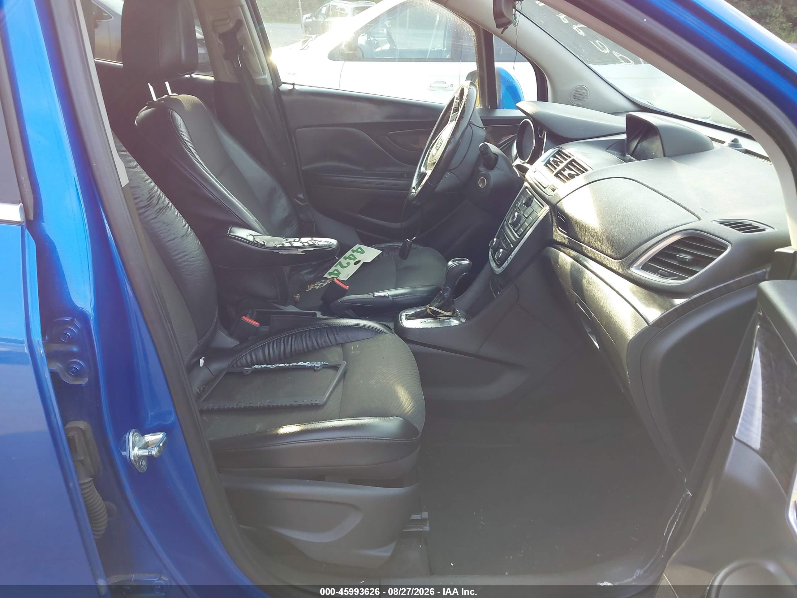 2014 Buick Encore   Blue vin: KL4CJESBXEB719610