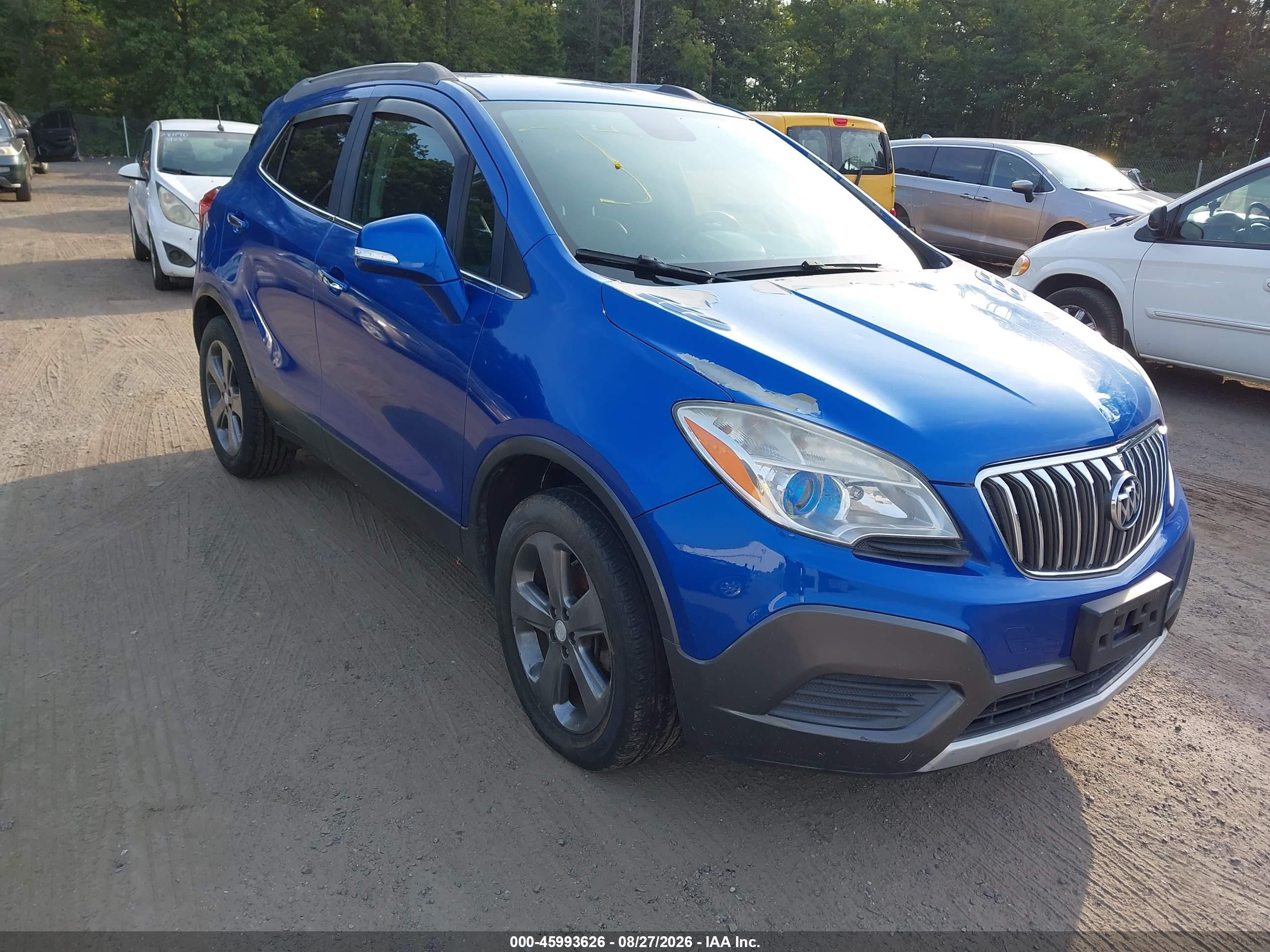 2014 Buick Encore   Blue vin: KL4CJESBXEB719610