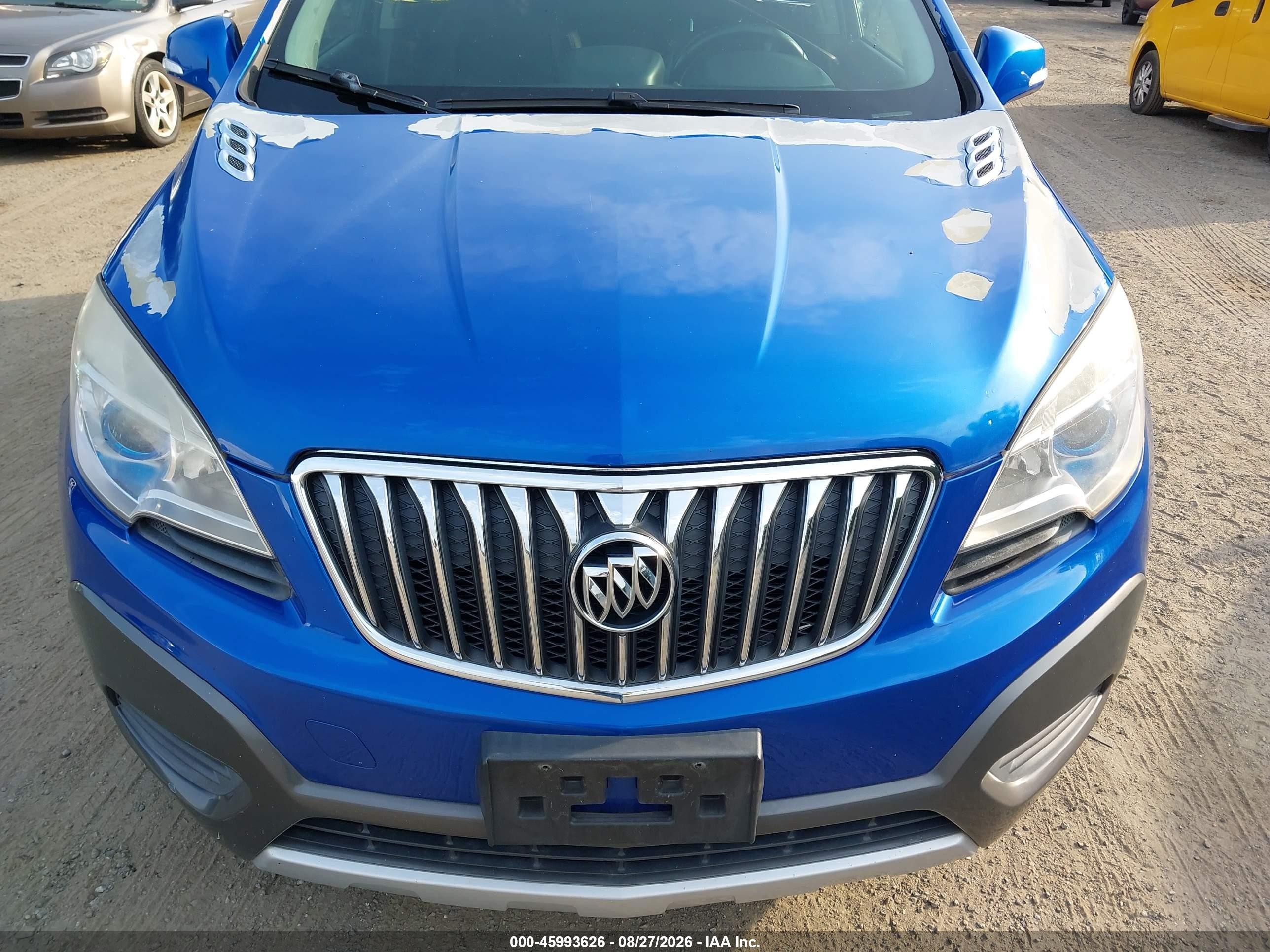 2014 Buick Encore   Blue vin: KL4CJESBXEB719610