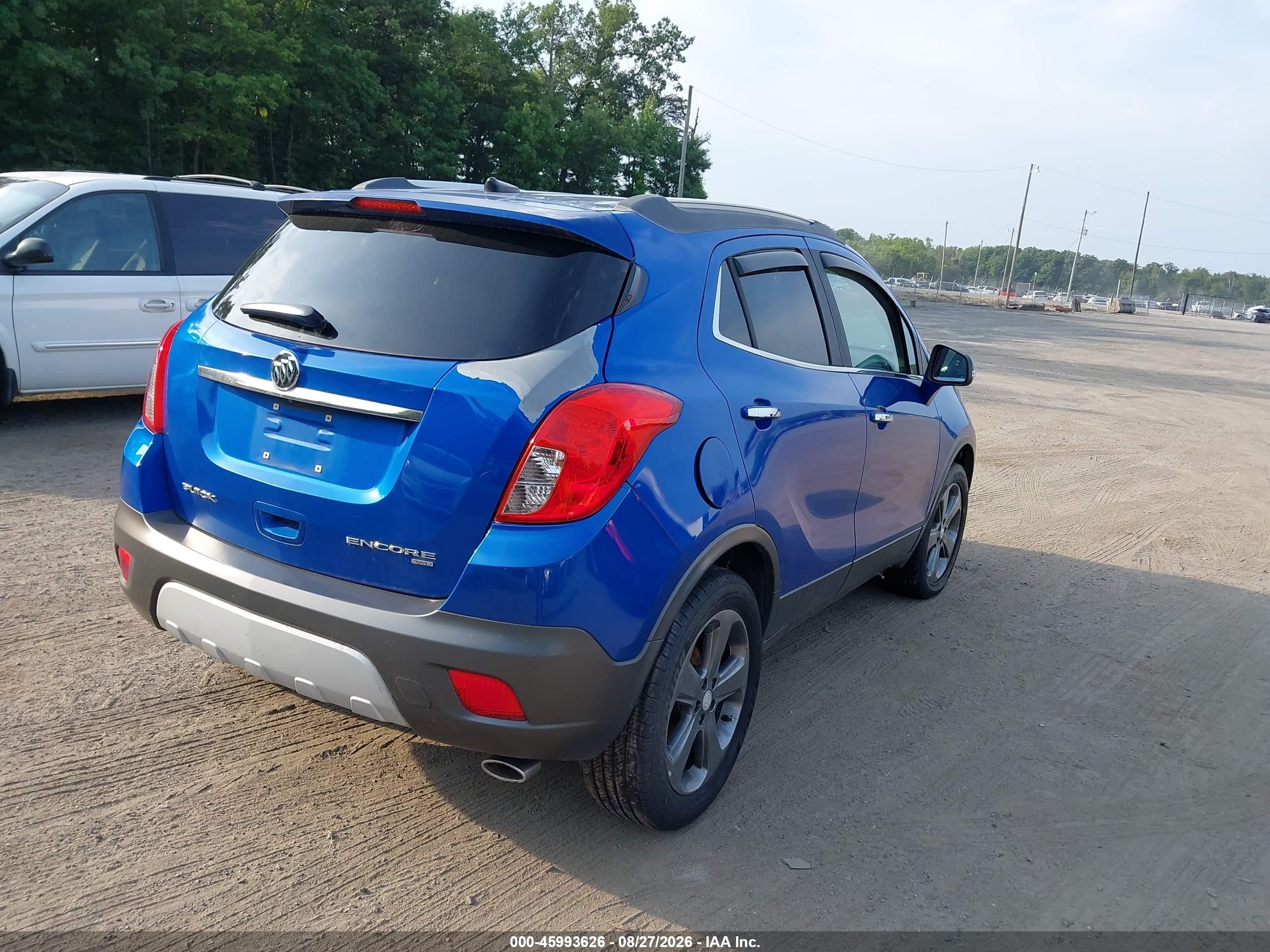 2014 Buick Encore   Blue vin: KL4CJESBXEB719610