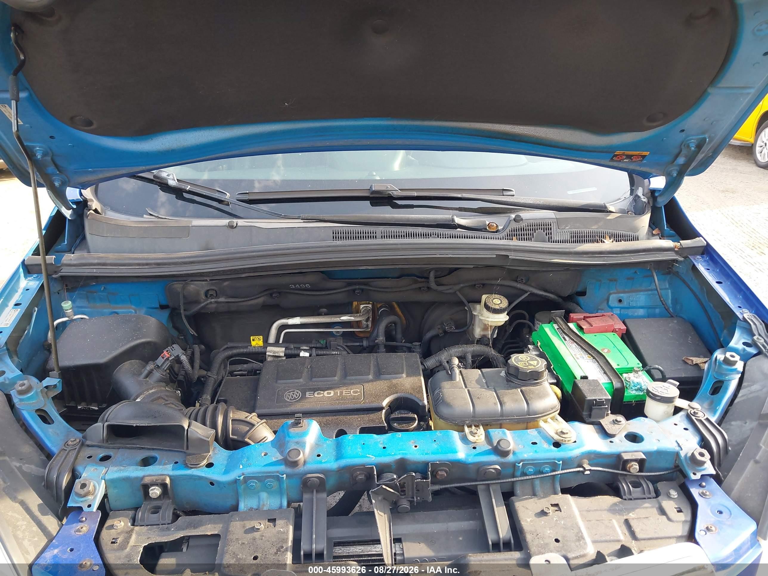 2014 Buick Encore   Blue vin: KL4CJESBXEB719610