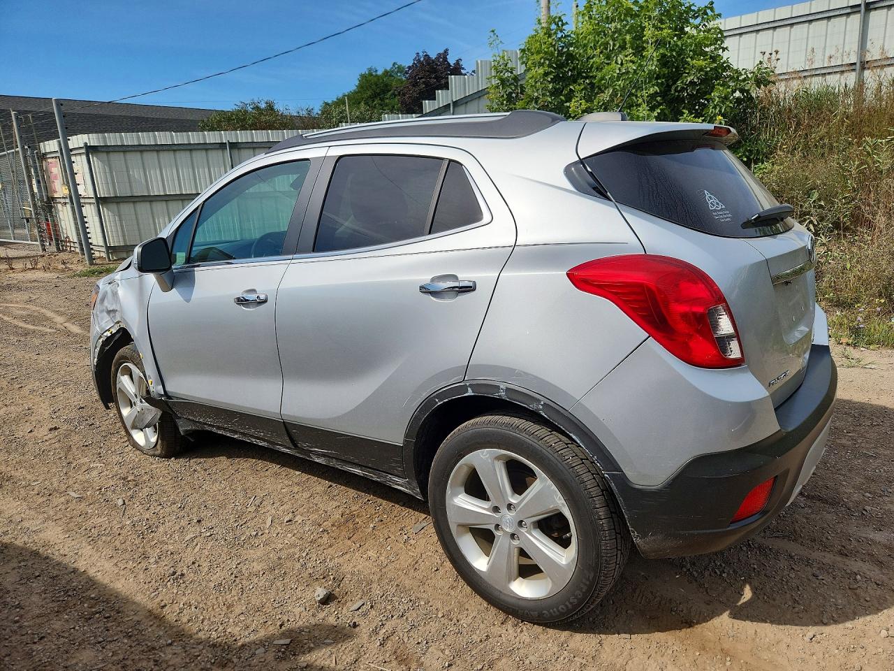 2015 Buick Encore Silver vin: KL4CJESBXFB064141