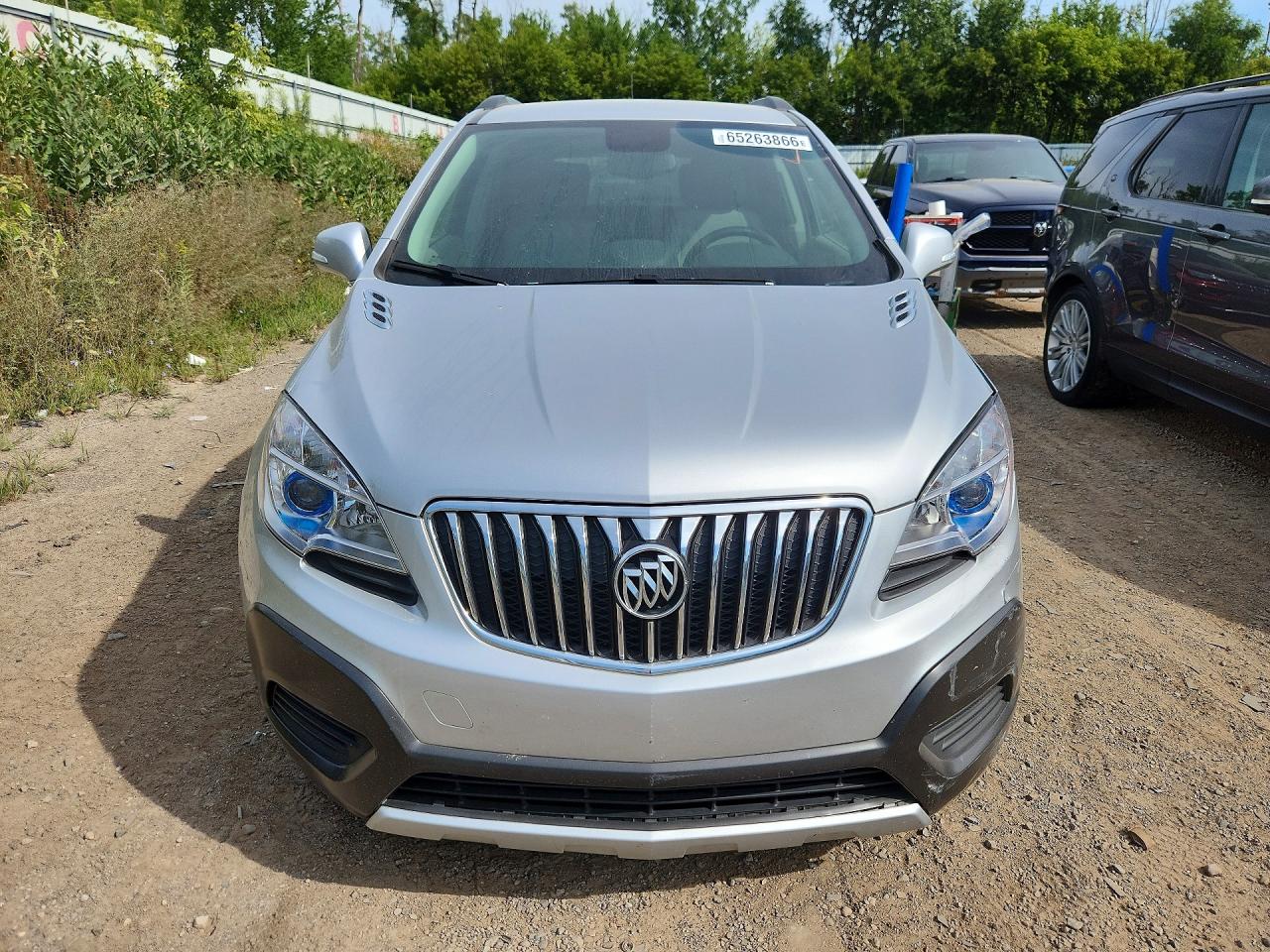 2015 Buick Encore Silver vin: KL4CJESBXFB064141