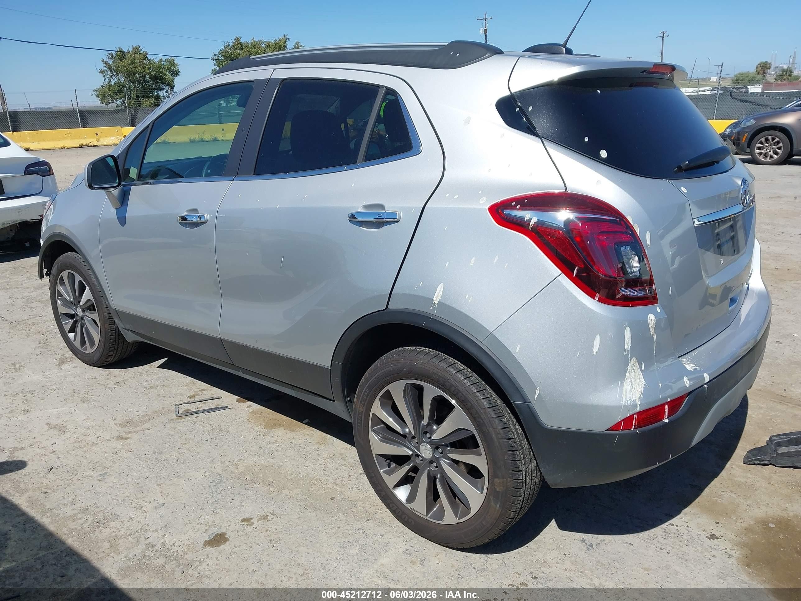 2022 Buick Encore Awd Preferred Серый vin: KL4CJESM3NB530475