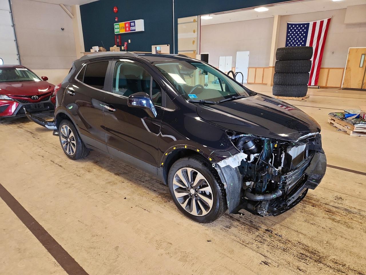 2021 Buick Encore Preferred Синий vin: KL4CJESMXMB369055