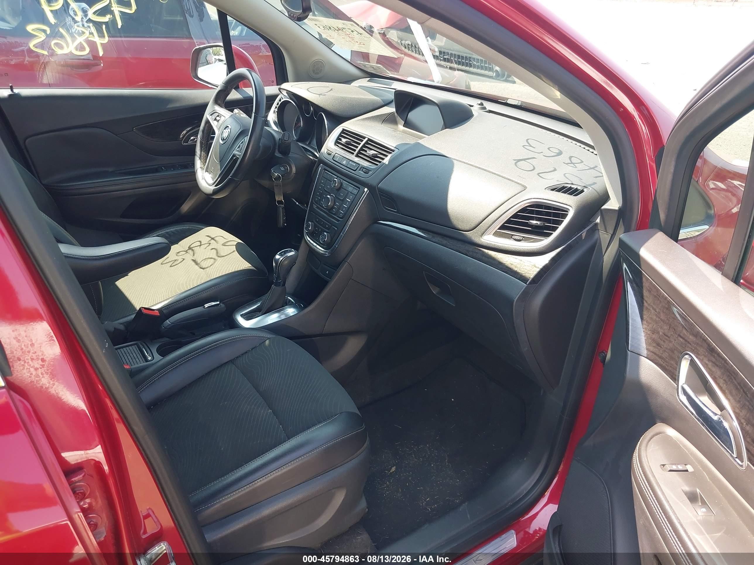 2014 Buick Encore Convenience Red vin: KL4CJFSB0EB669306