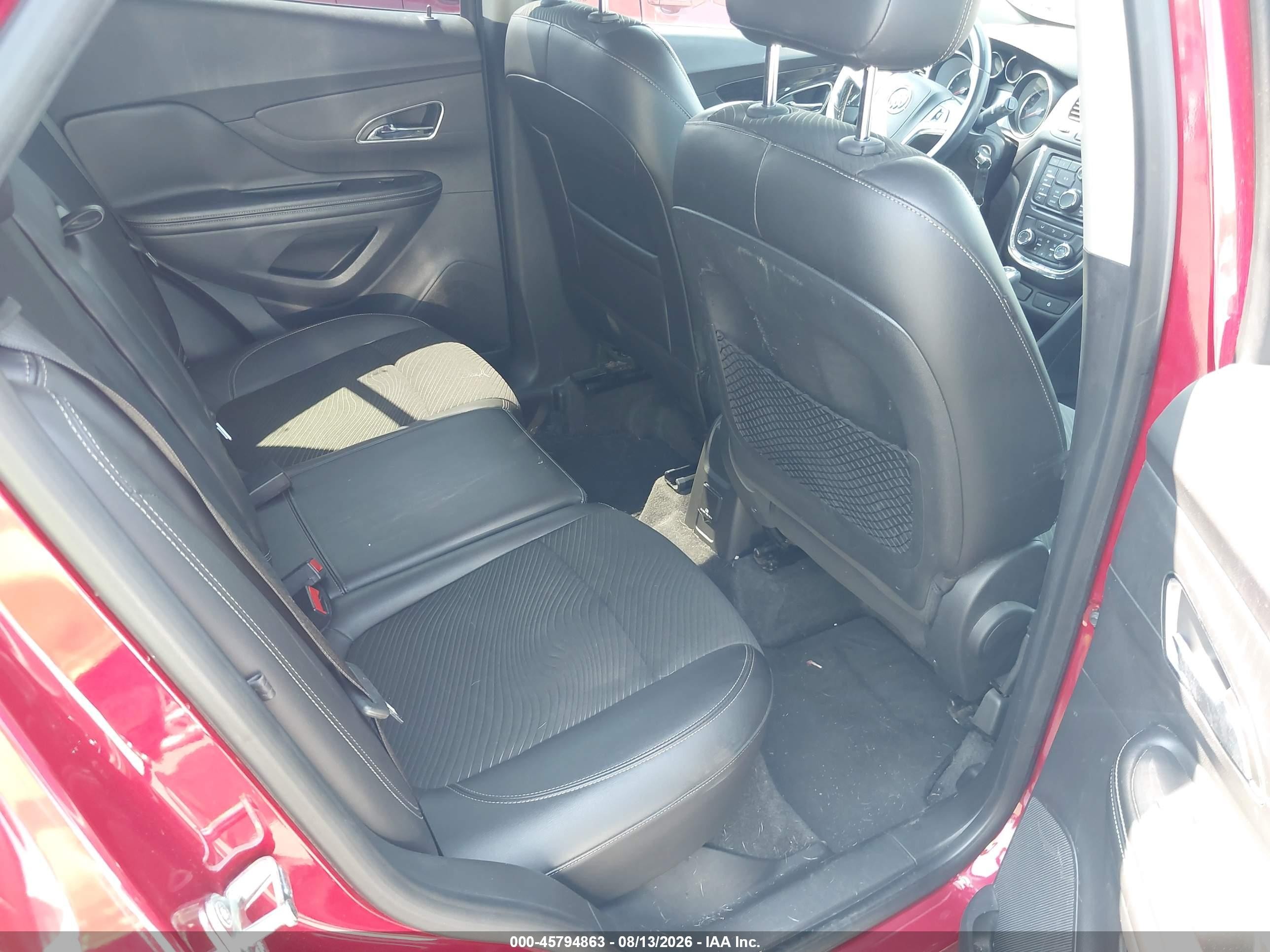 2014 Buick Encore Convenience Red vin: KL4CJFSB0EB669306