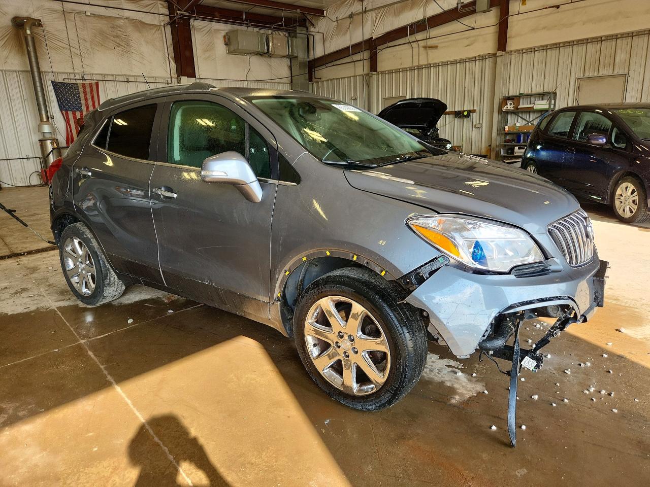 2014 Buick Encore Convenience Серый vin: KL4CJFSB0EB776016