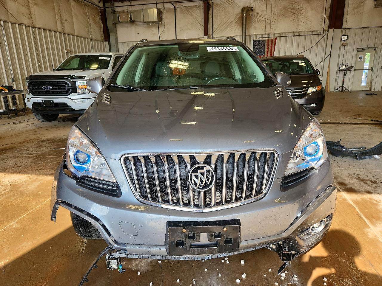 2014 Buick Encore Convenience Серый vin: KL4CJFSB0EB776016