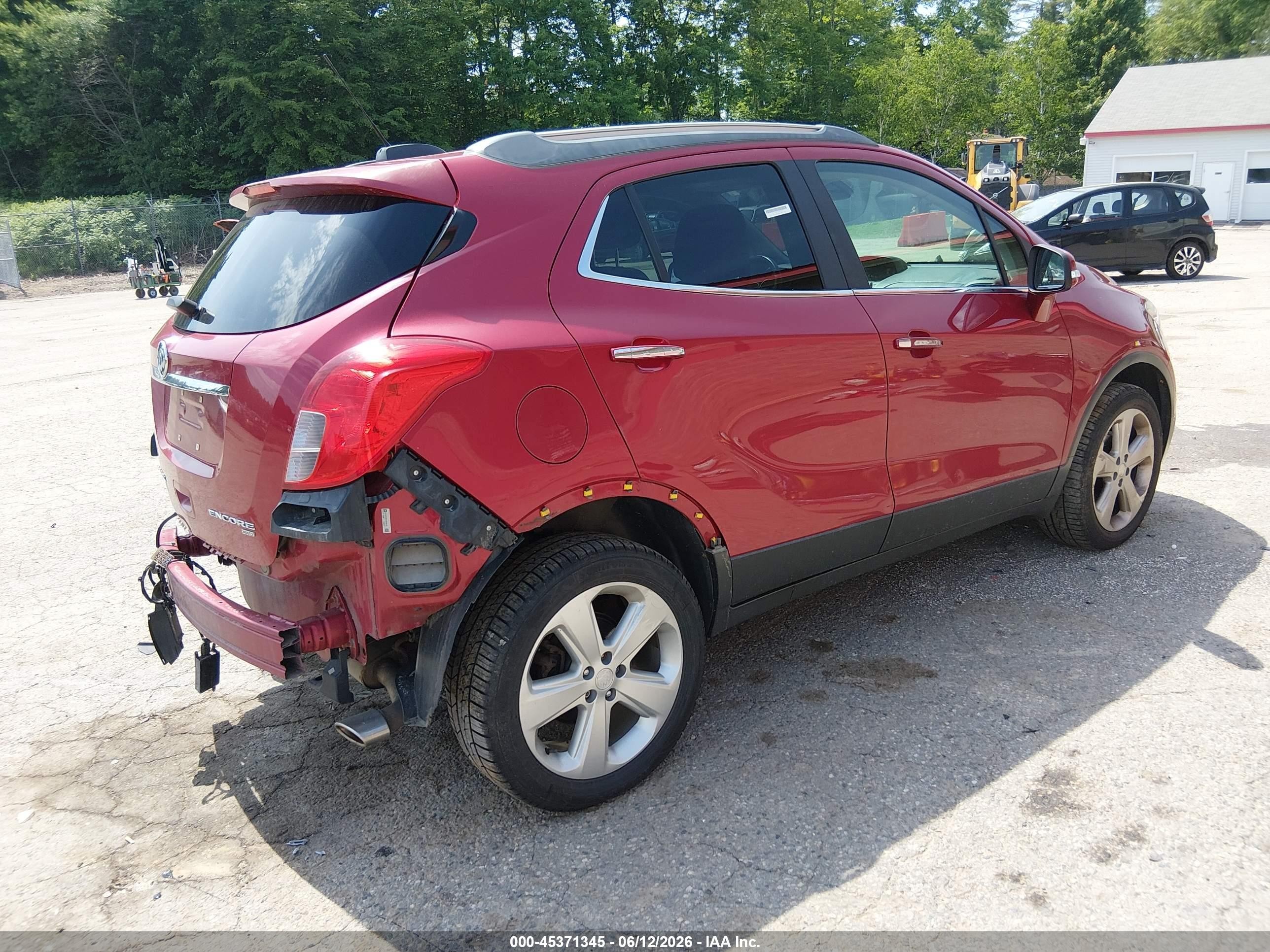 2015 Buick Encore Convenience Red vin: KL4CJFSB1FB045516