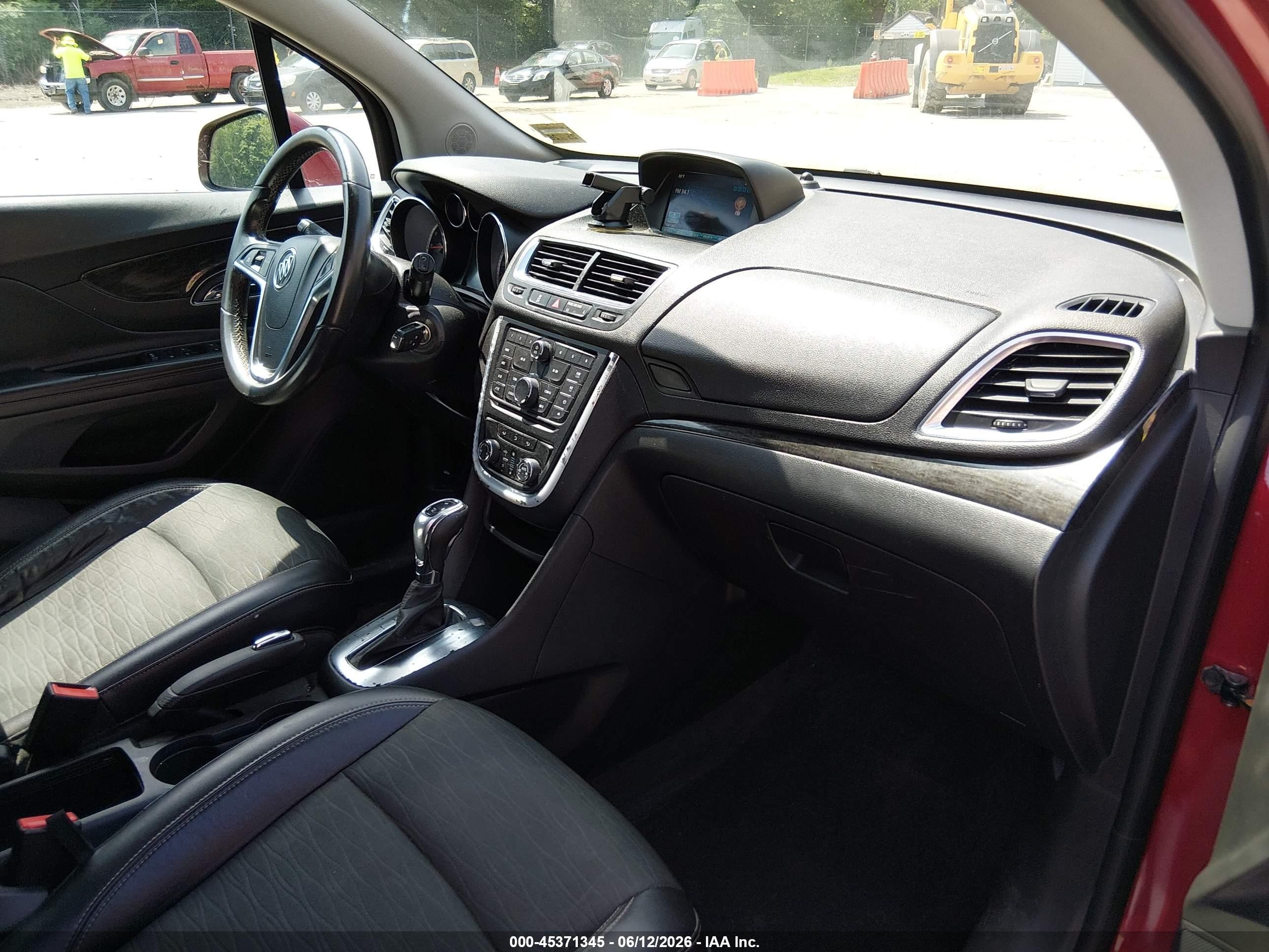 2015 Buick Encore Convenience Red vin: KL4CJFSB1FB045516