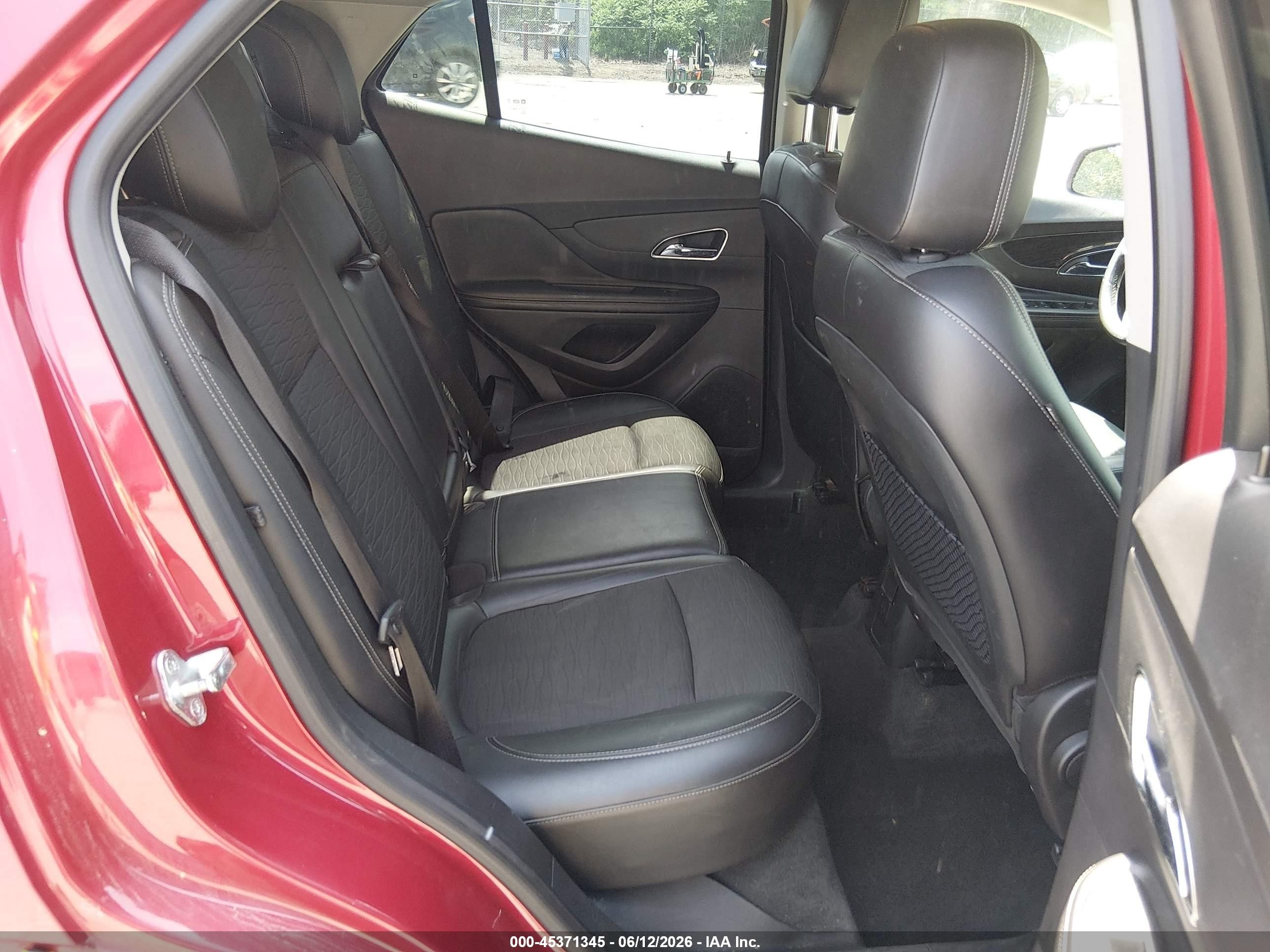 2015 Buick Encore Convenience Red vin: KL4CJFSB1FB045516