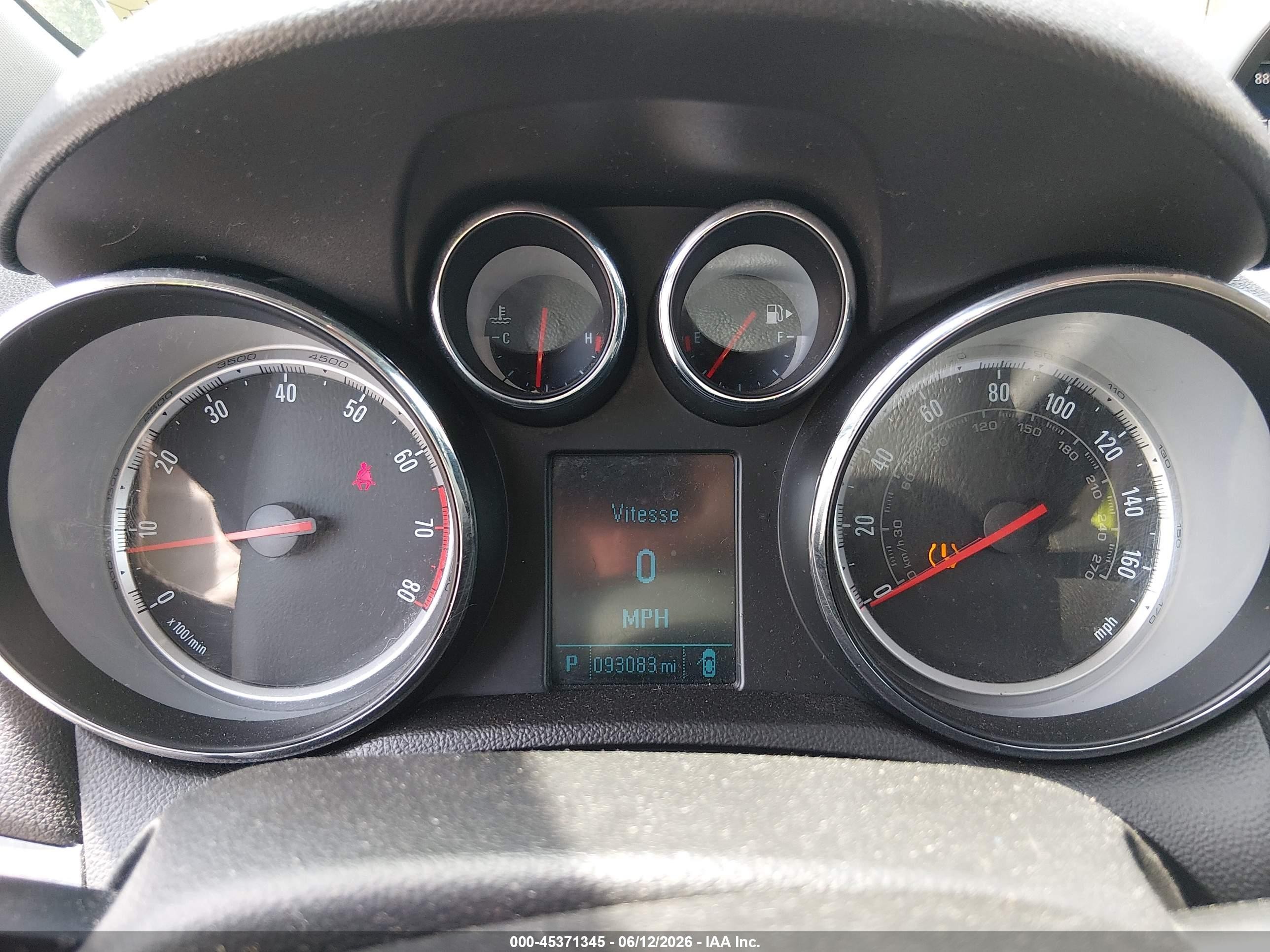 2015 Buick Encore Convenience Red vin: KL4CJFSB1FB045516