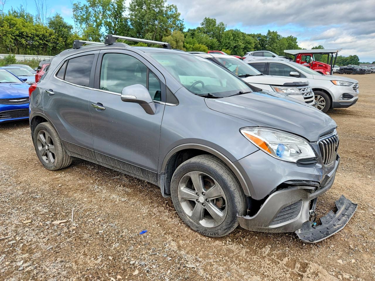 2014 Buick Encore Convenience Gray vin: KL4CJFSB2EB565223