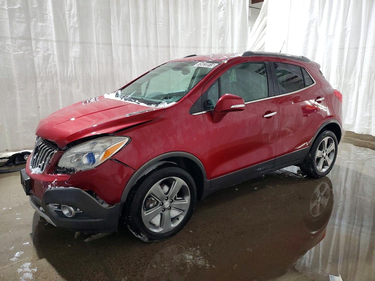 2014 Buick Encore Convenience Red vin: KL4CJFSB2EB592017