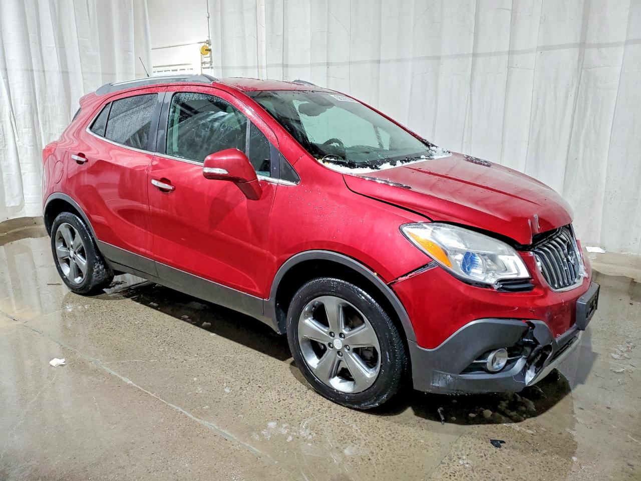 2014 Buick Encore Convenience Red vin: KL4CJFSB2EB592017