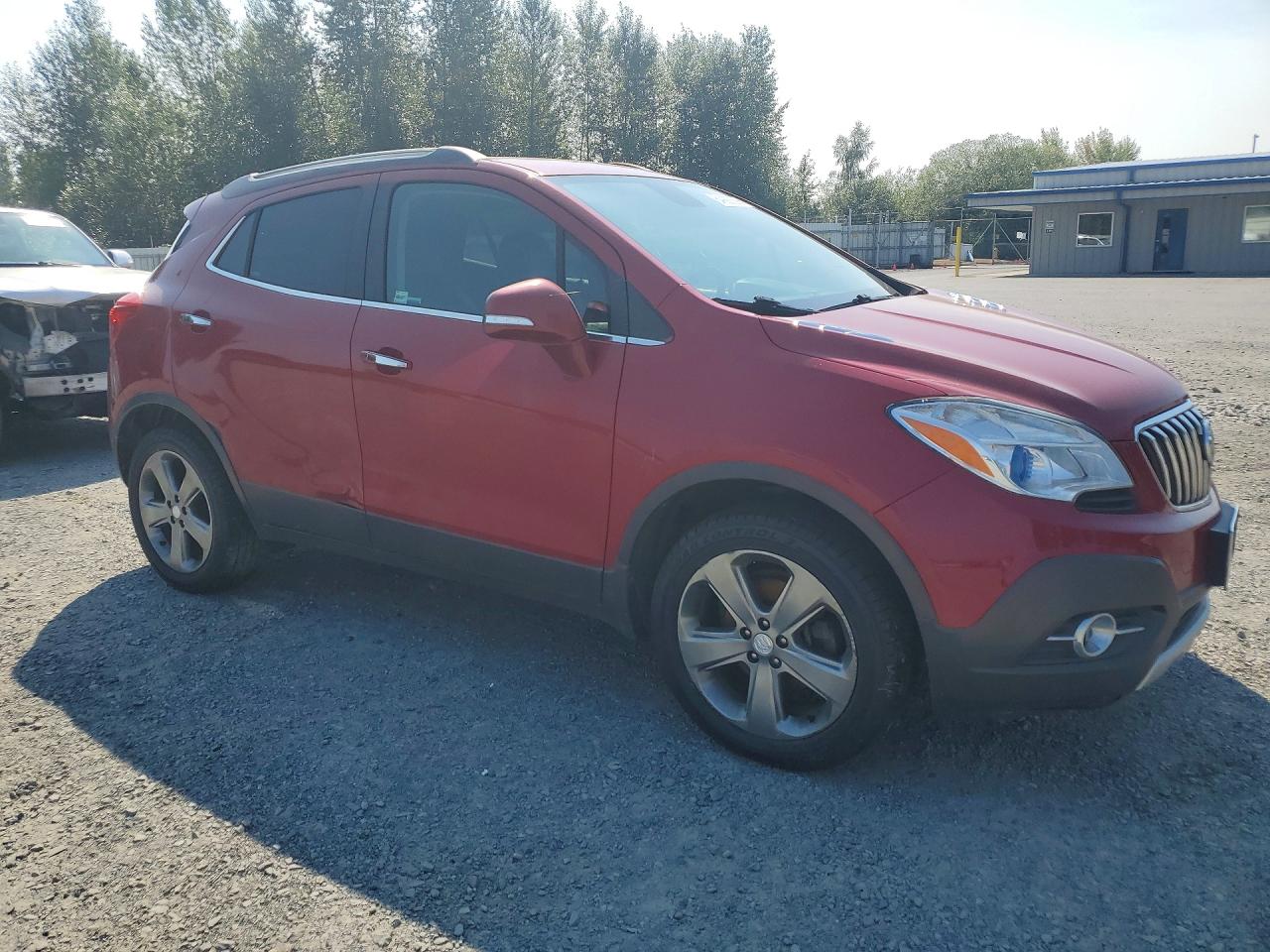 2014 Buick Encore Convenience Red vin: KL4CJFSB2EB648165