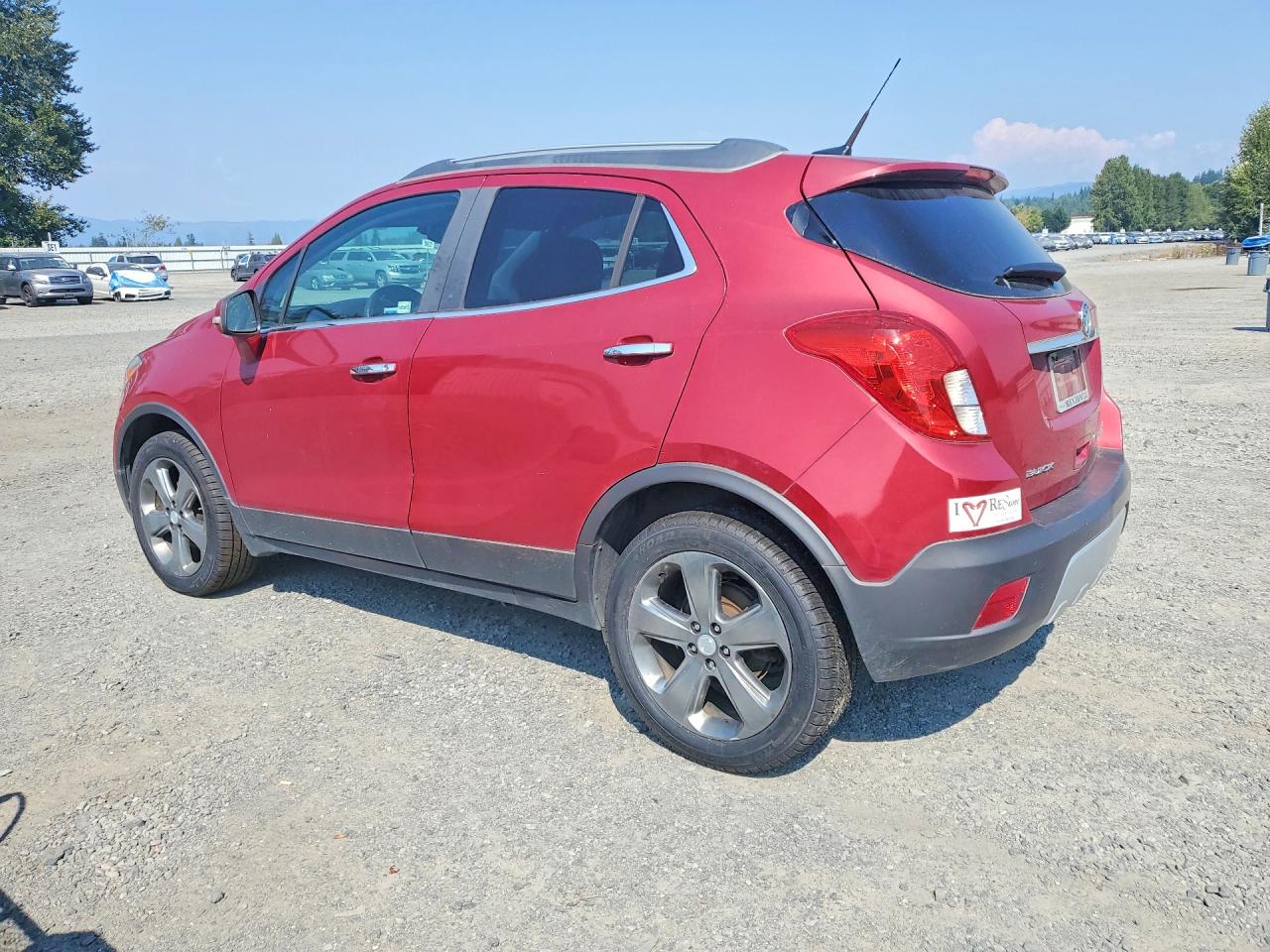 2014 Buick Encore Convenience Red vin: KL4CJFSB2EB648165