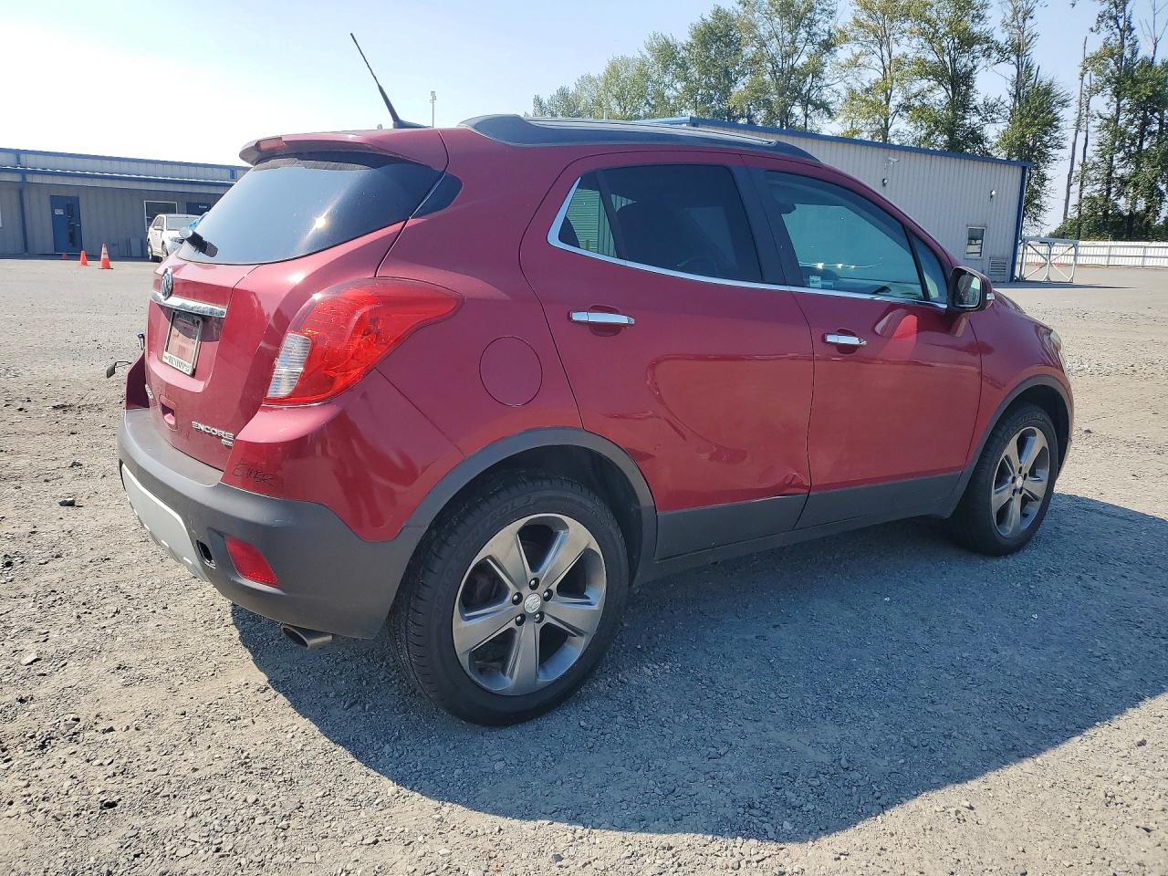 2014 Buick Encore Convenience Red vin: KL4CJFSB2EB648165