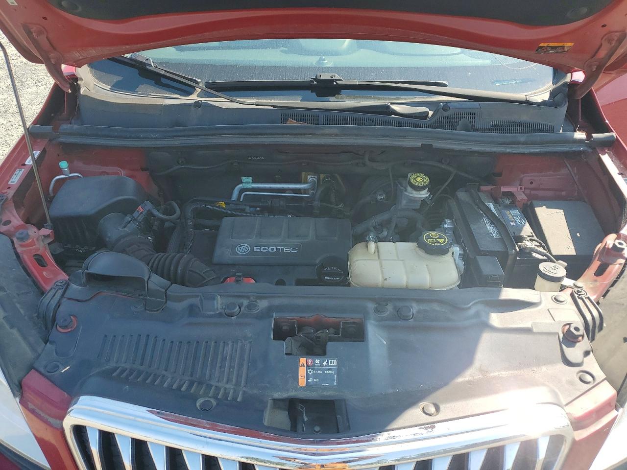 2014 Buick Encore Convenience Red vin: KL4CJFSB2EB648165