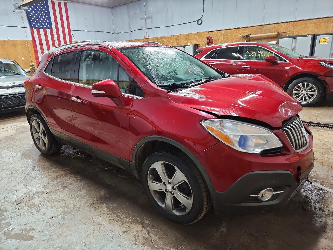 2014 Buick Encore Convenience Burgundy vin: KL4CJFSB2EB728968