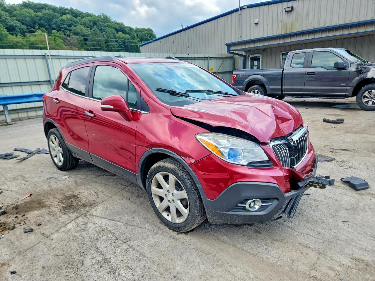 2015 Buick Encore Convenience Burgundy vin: KL4CJFSB2FB135967