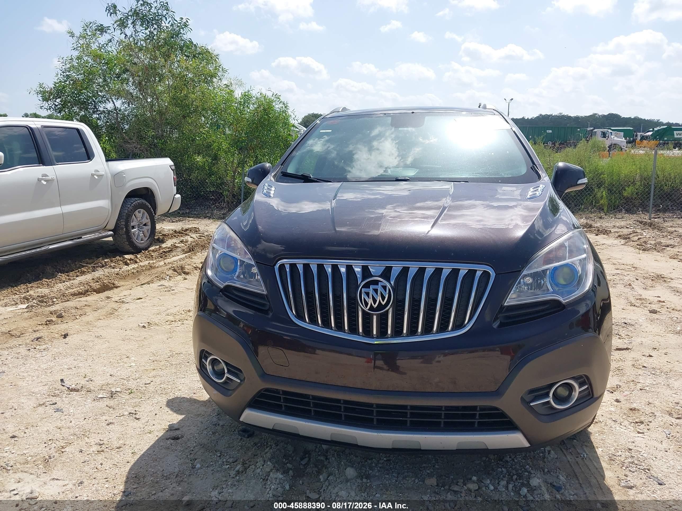 2015 Buick Encore Convenience Burgundy vin: KL4CJFSB2FB244297