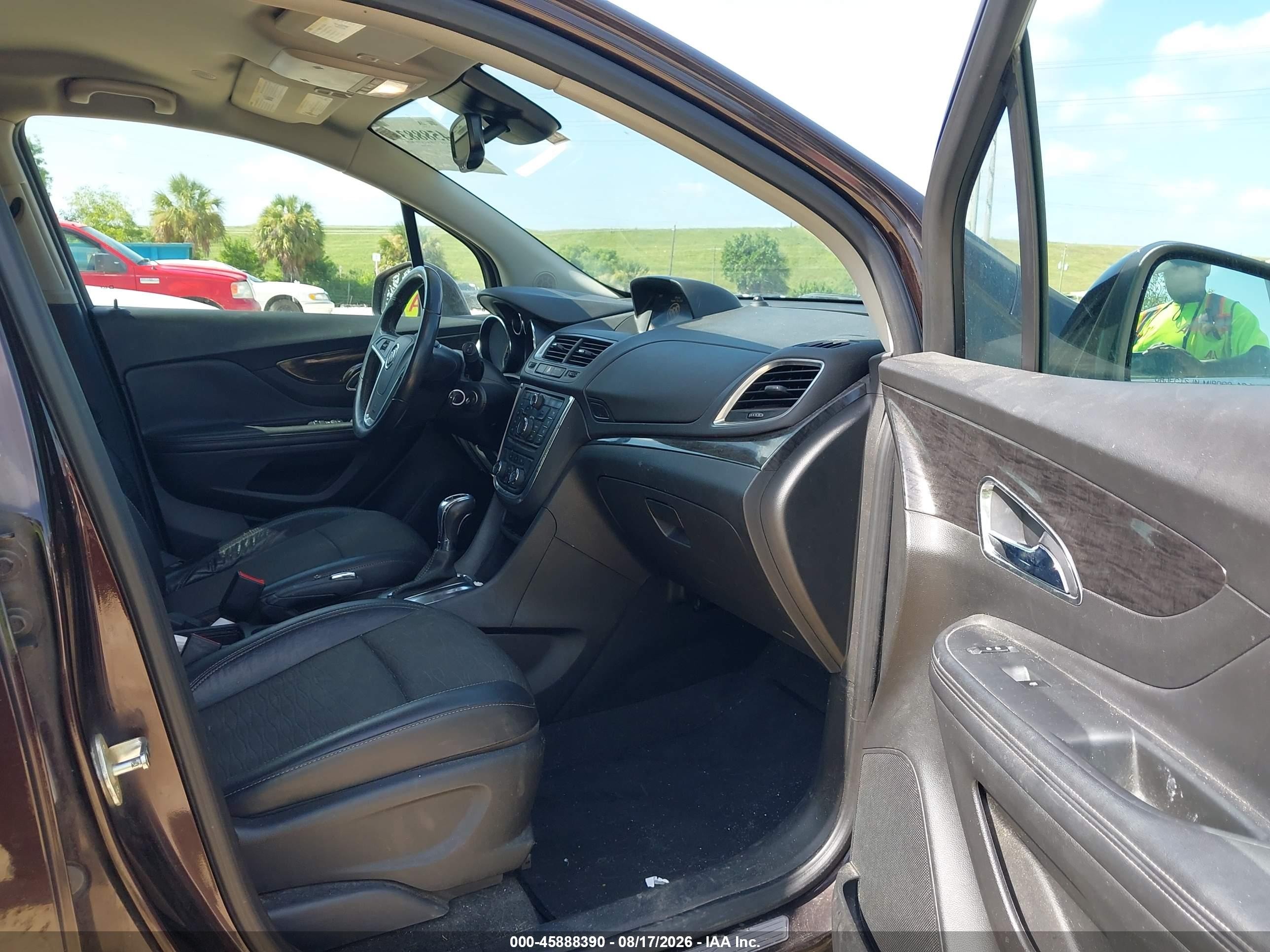 2015 Buick Encore Convenience Burgundy vin: KL4CJFSB2FB244297