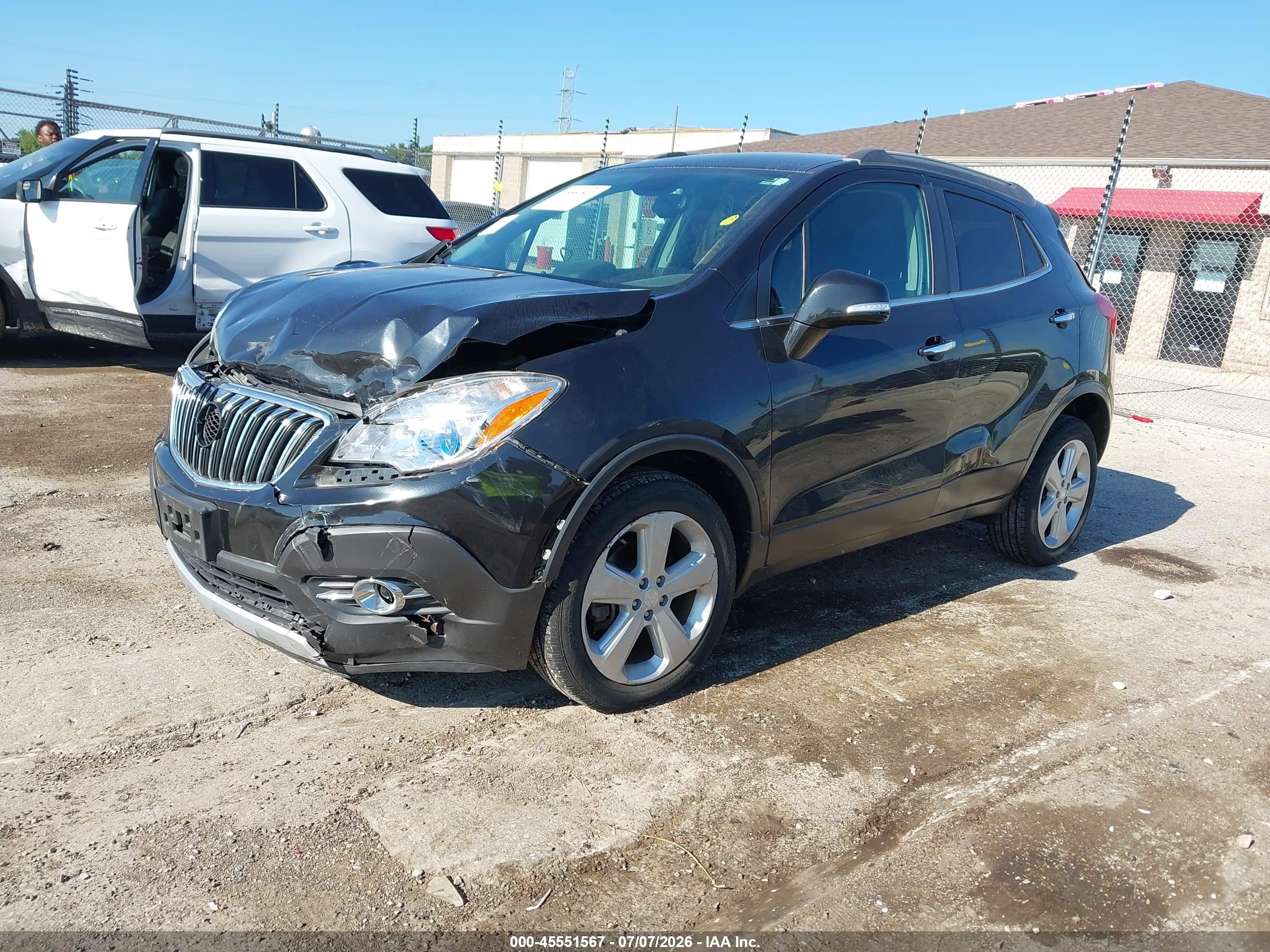 2015 Buick Encore Convenience Black vin: KL4CJFSB2FB265361