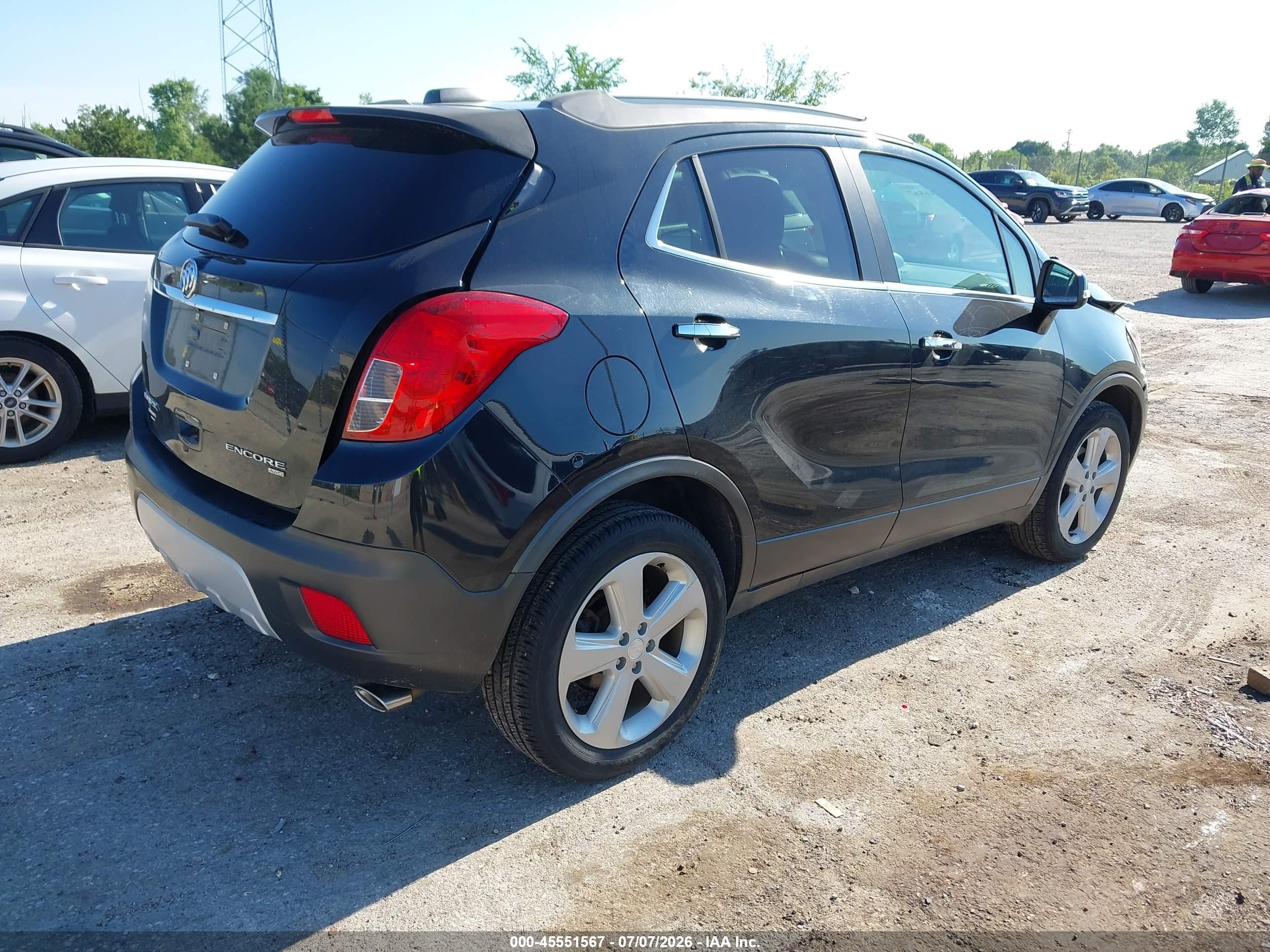 2015 Buick Encore Convenience Black vin: KL4CJFSB2FB265361