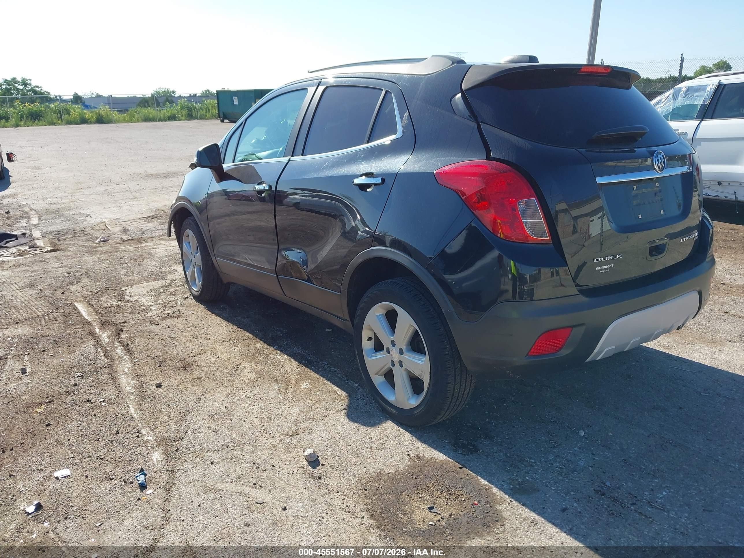 2015 Buick Encore Convenience Black vin: KL4CJFSB2FB265361