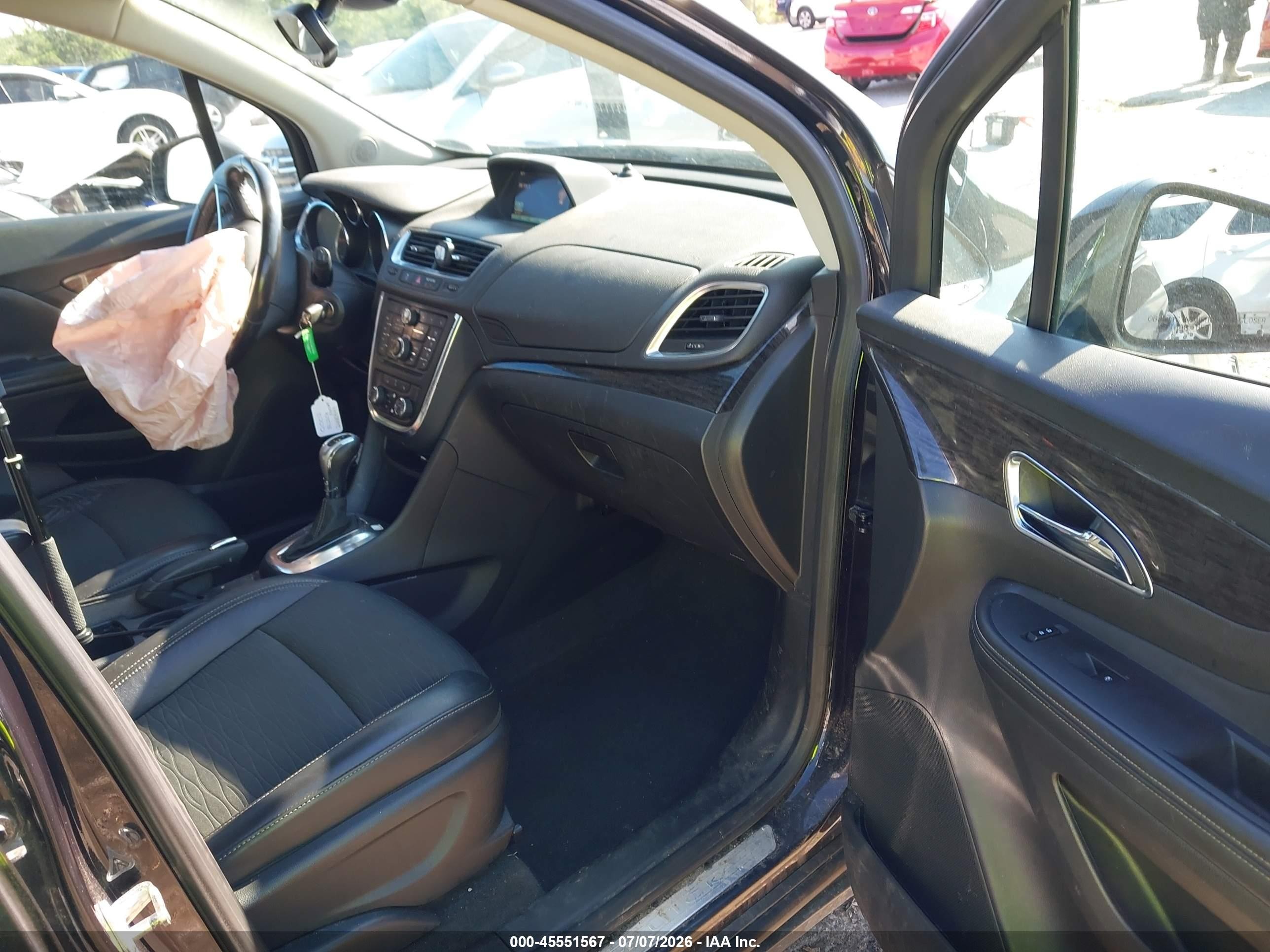 2015 Buick Encore Convenience Black vin: KL4CJFSB2FB265361