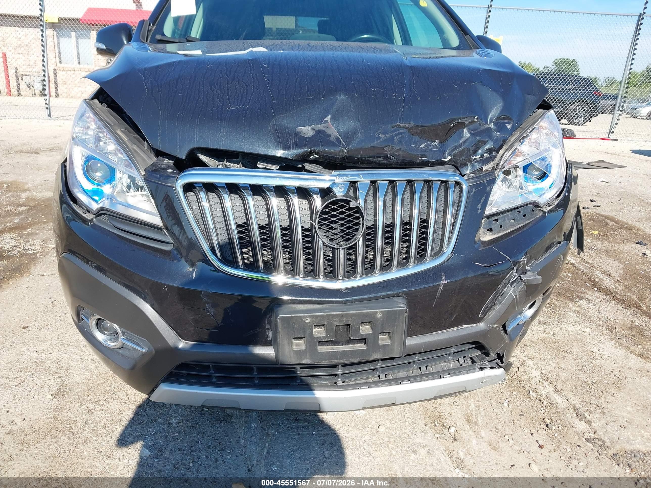 2015 Buick Encore Convenience Black vin: KL4CJFSB2FB265361