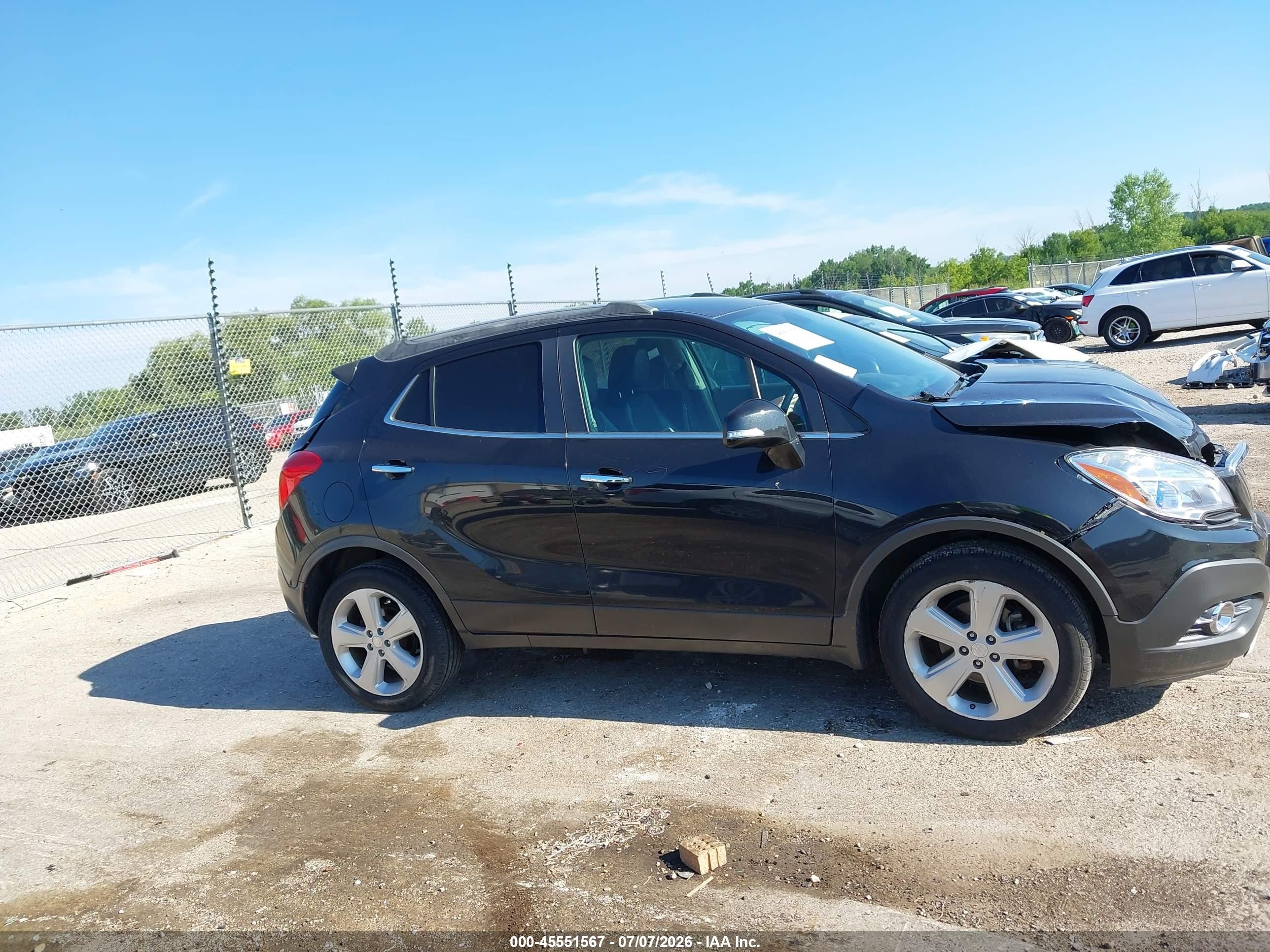 2015 Buick Encore Convenience Black vin: KL4CJFSB2FB265361