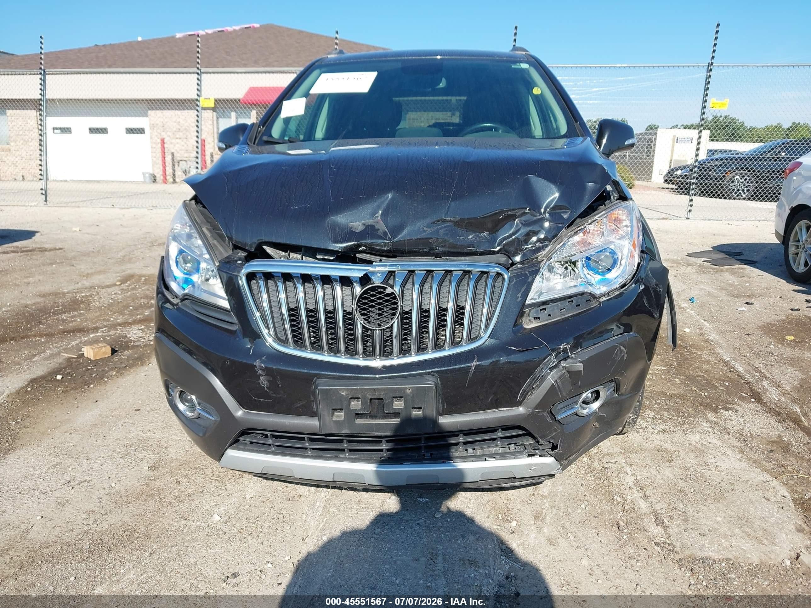 2015 Buick Encore Convenience Black vin: KL4CJFSB2FB265361