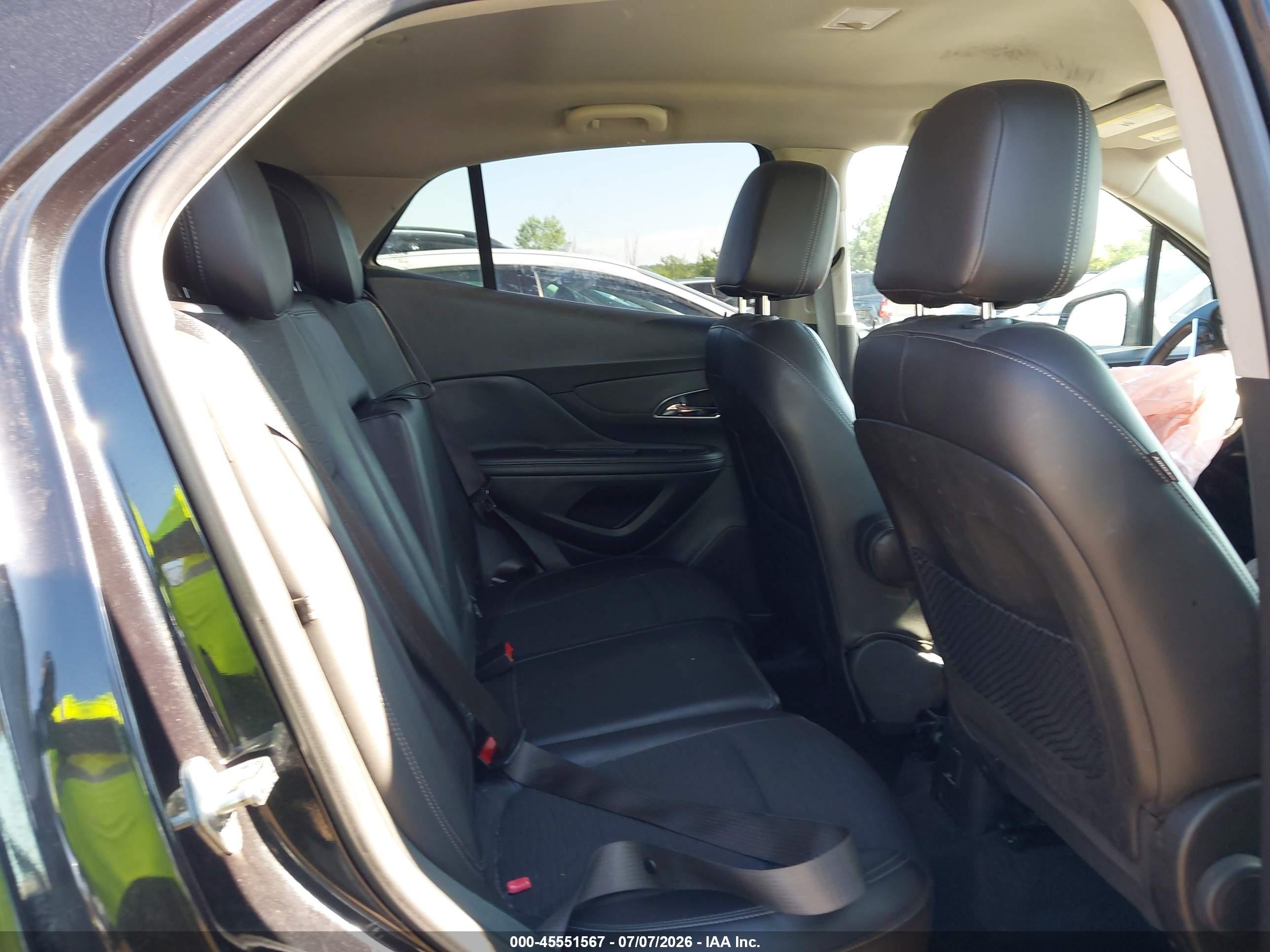 2015 Buick Encore Convenience Black vin: KL4CJFSB2FB265361