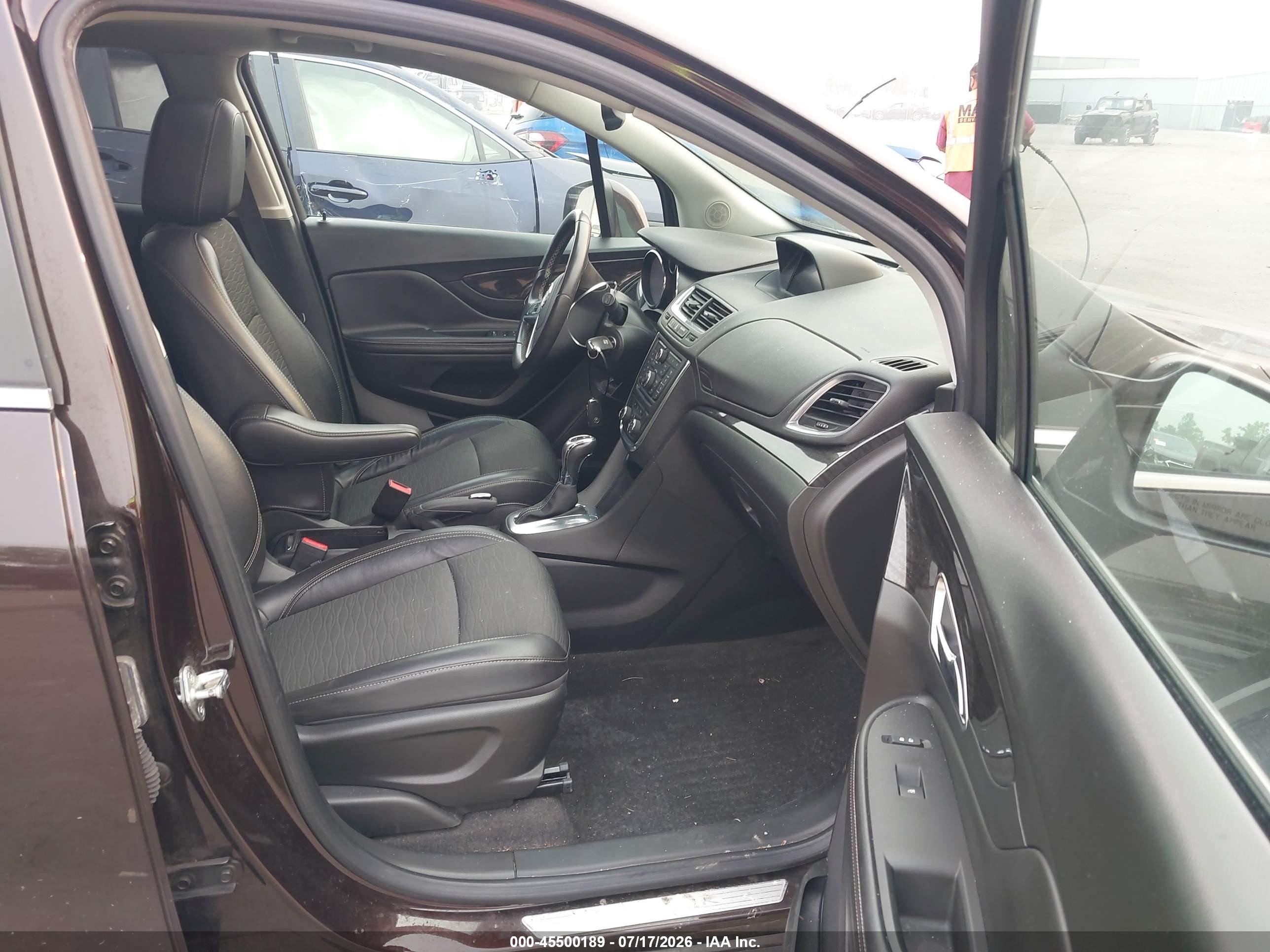 2015 Buick Encore Convenience Brown vin: KL4CJFSB2FB269457